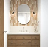 KinglsyProvincial ModernFarmhouse PowderRoom CH 01