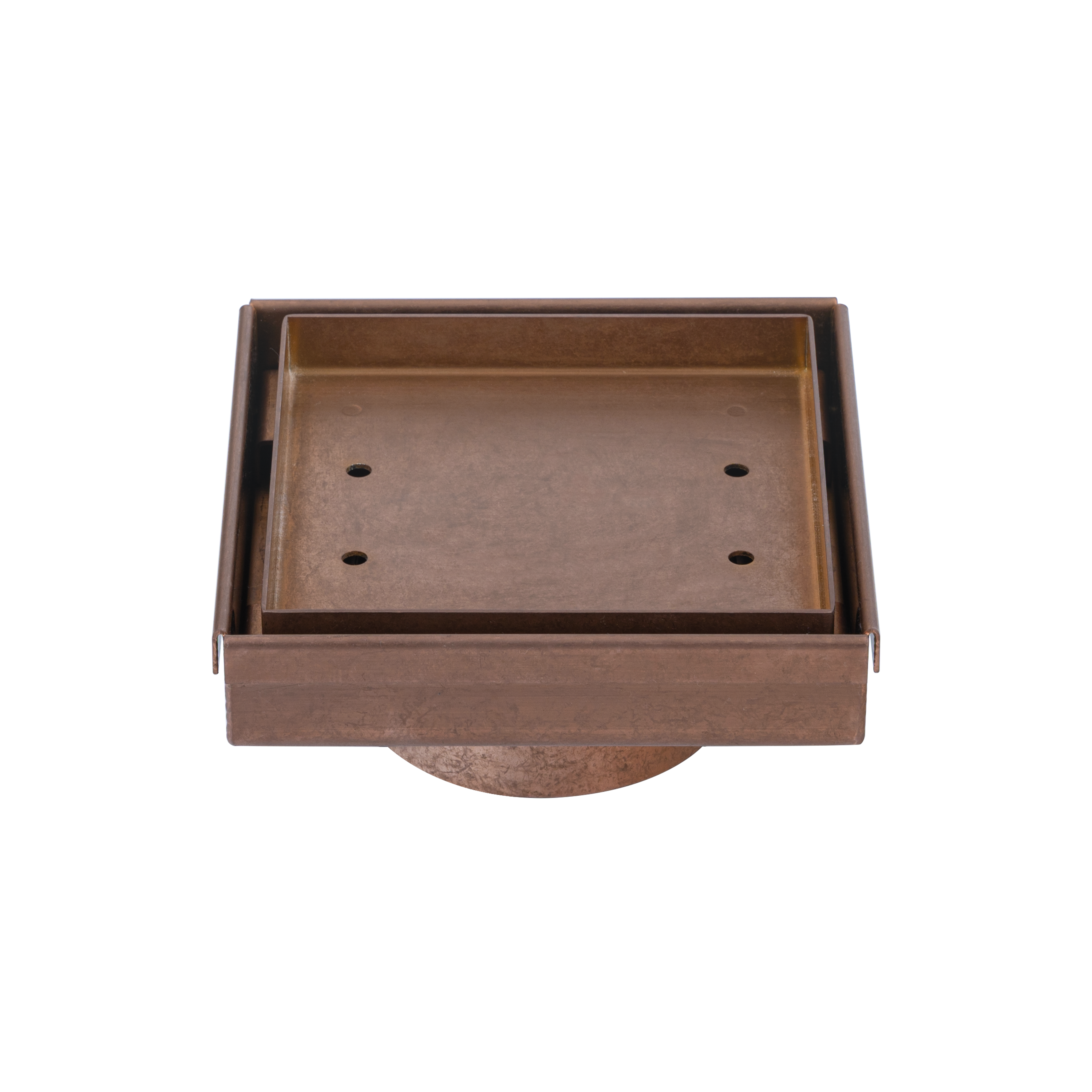 Pixi Tile Insert Floor Waste 125mm - Antique Bronze