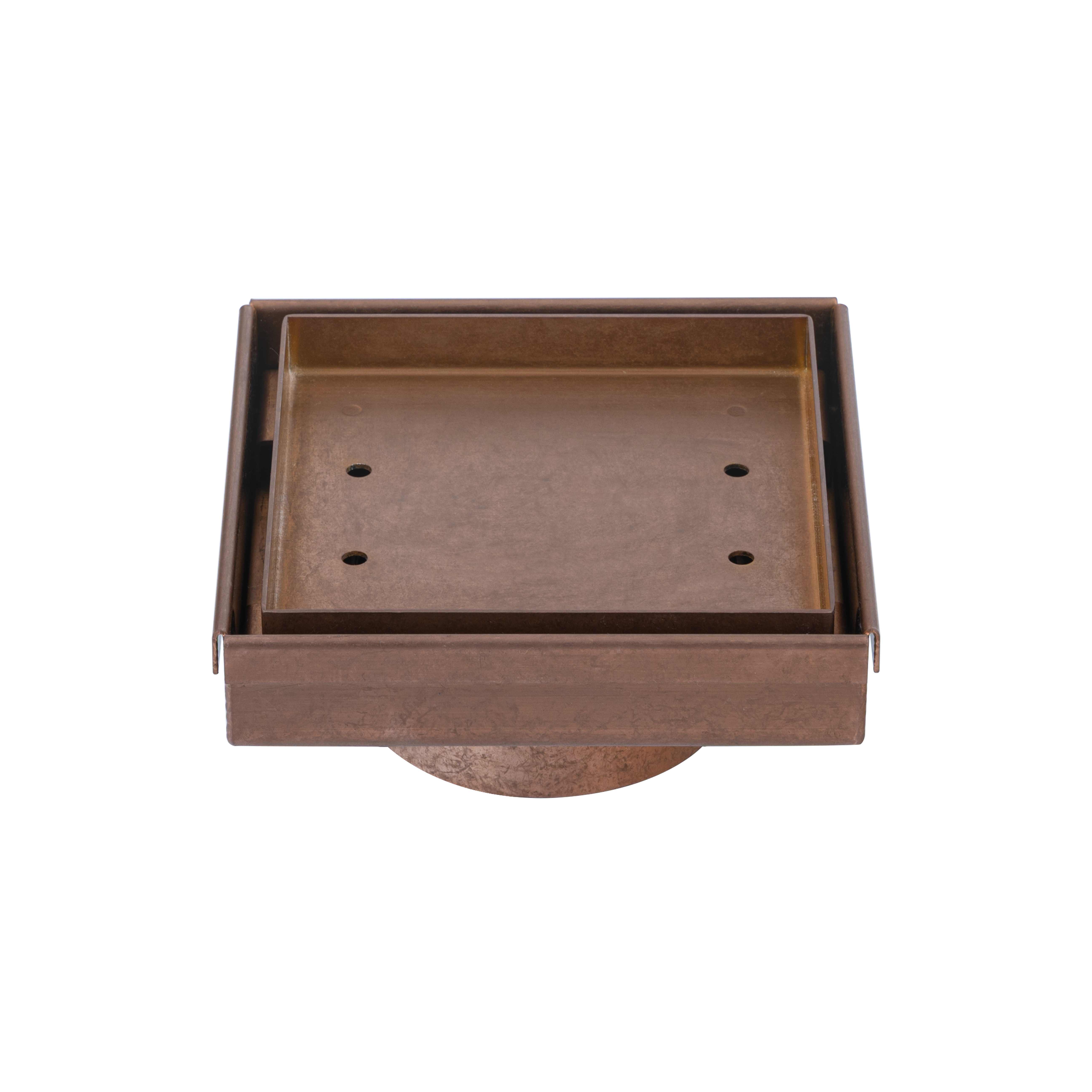 17894-Pixi-Tile-Insert-Floor-Waste-125mm Side Antique-Bronze