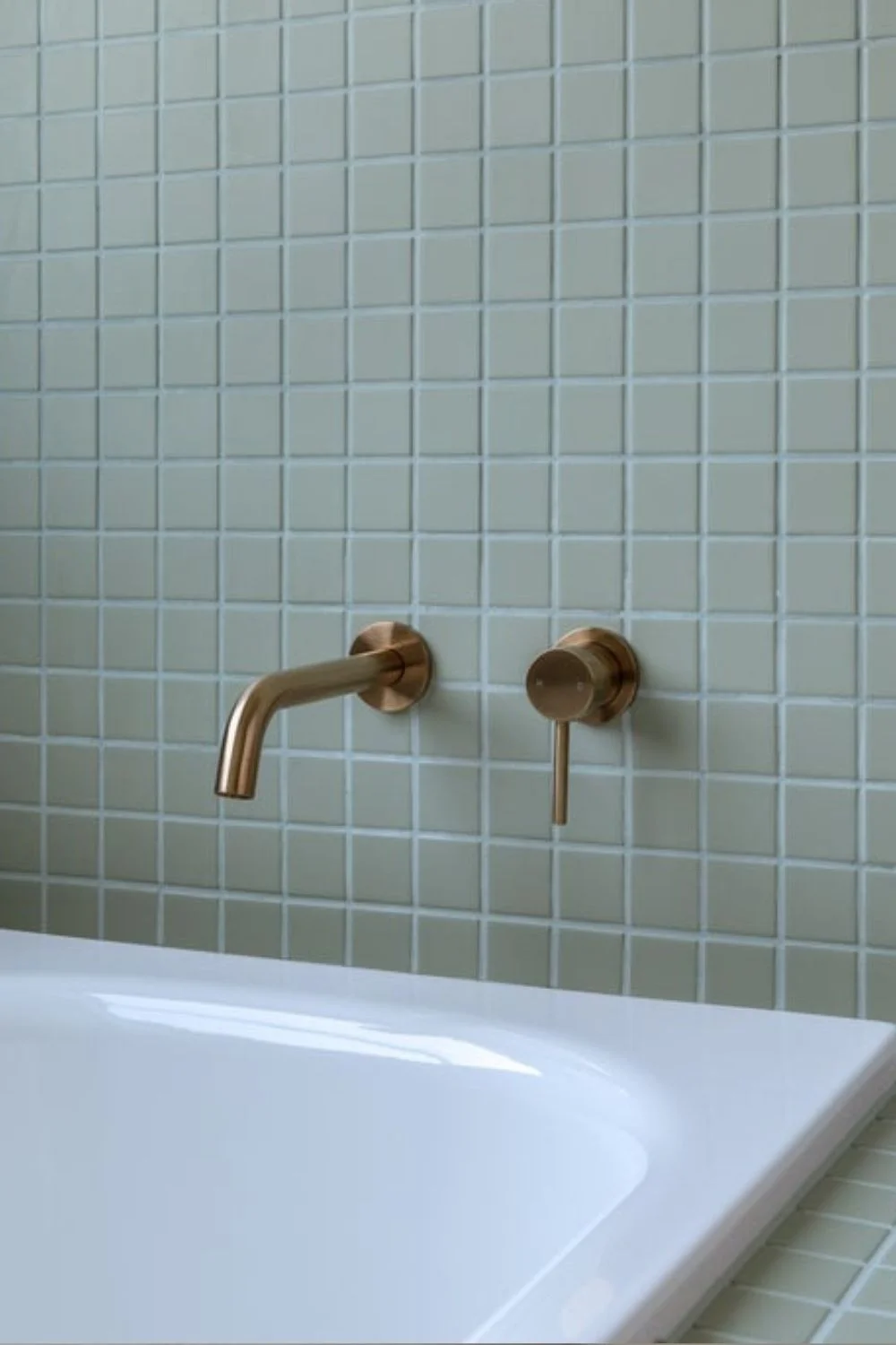 Best Tapware Wall Mounted Bath Filler Brushed Copper