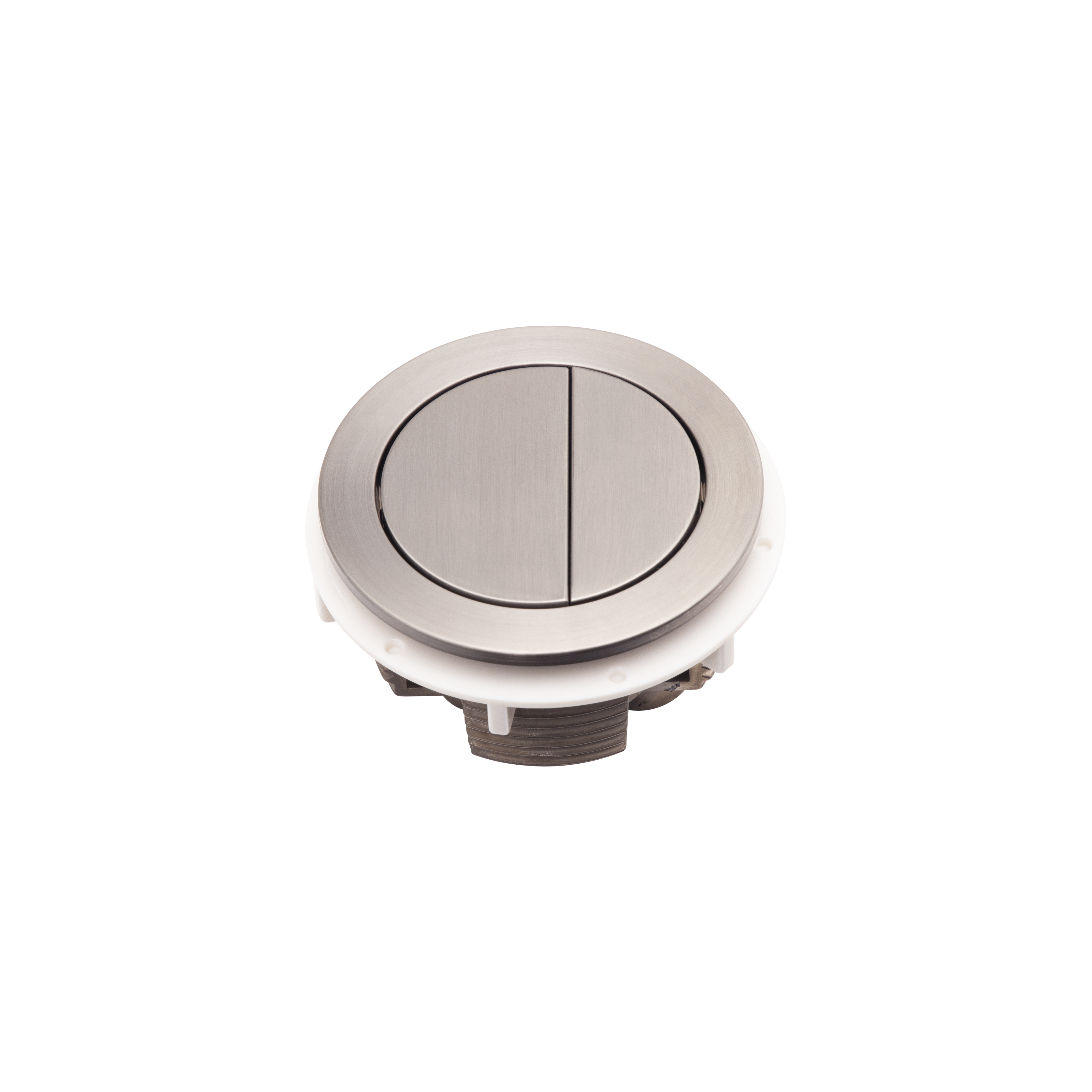 Toilet Flush Button - Brushed Nickel