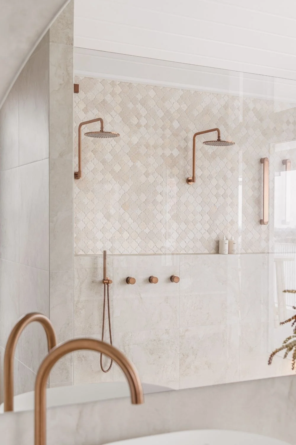 Coastal Homes Interior Design Brushed Copper