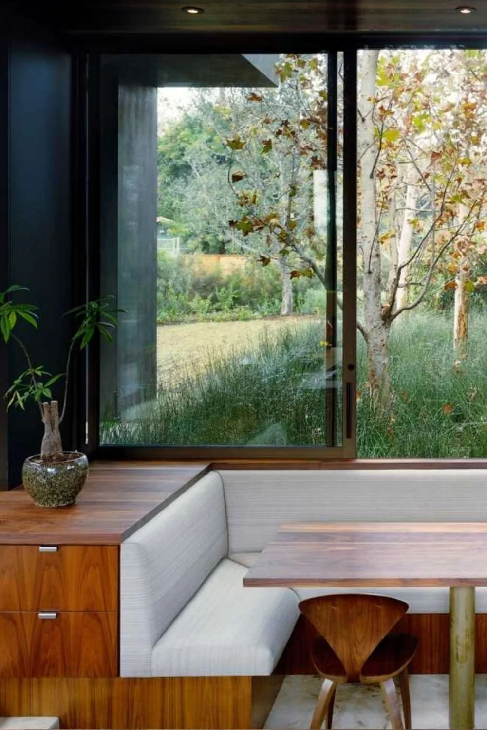 Banquette Seating Japandi Timber Smooth