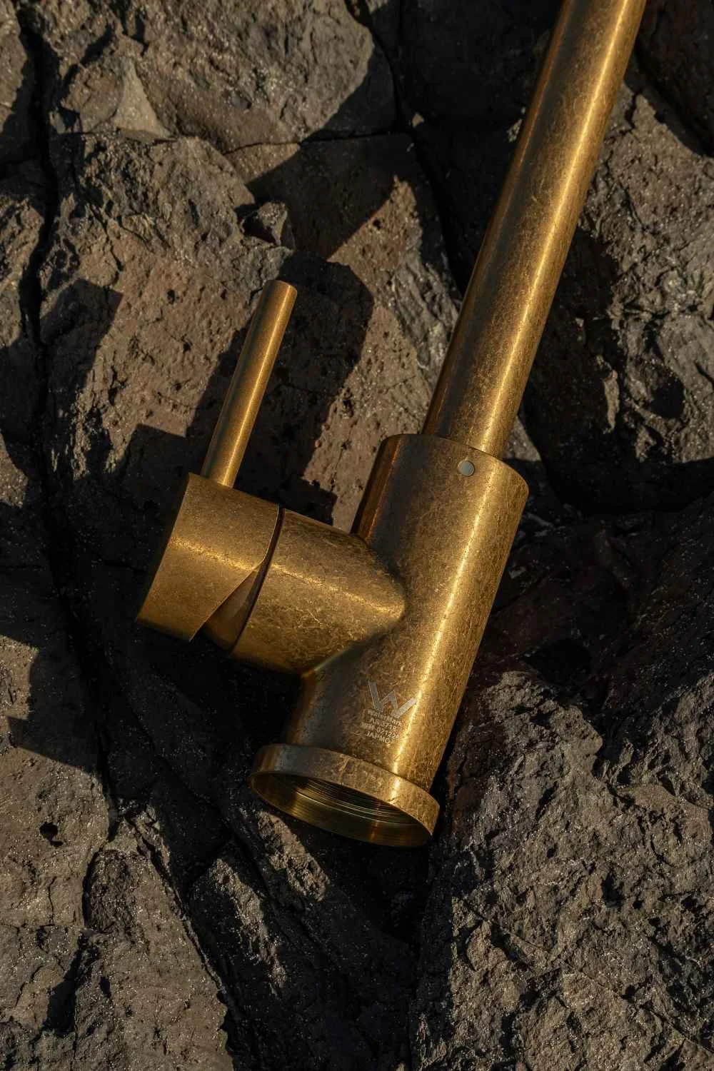 Antique Modern Interior Design Tumbled Aged Brass