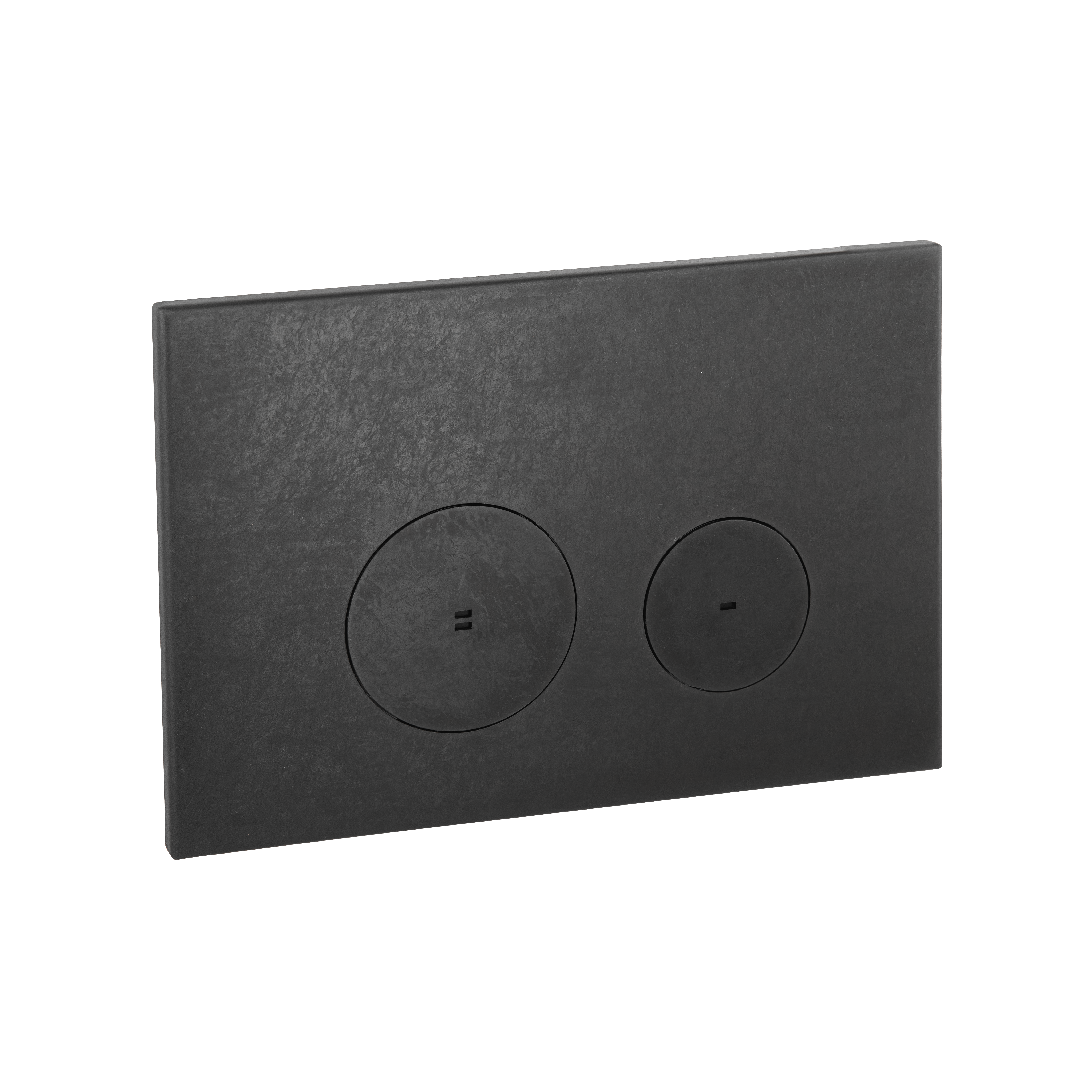 Zaaha Toilet Button Round - Antique Slate