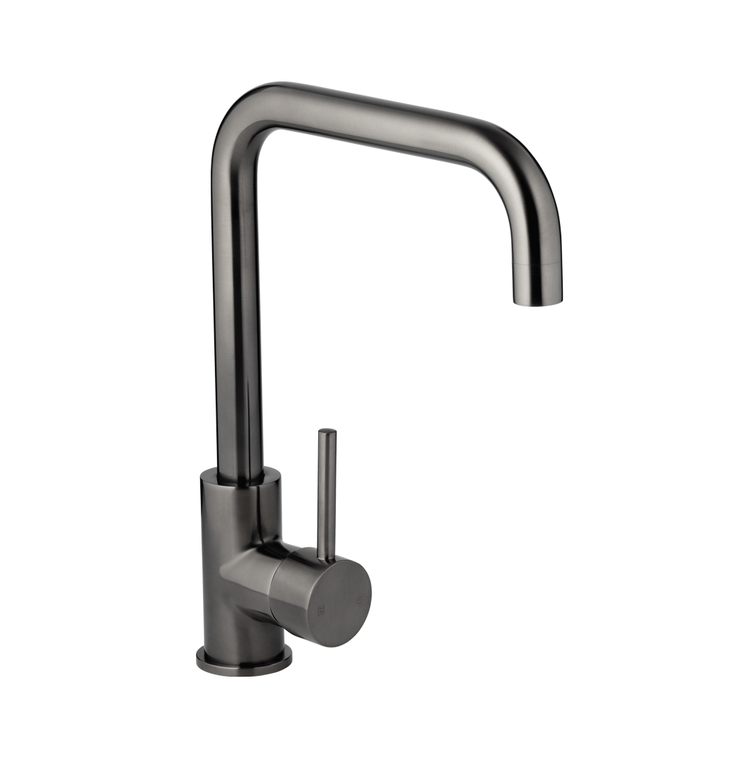 Eden Square Kitchen Mixer - Brushed Gunmetal - Feature