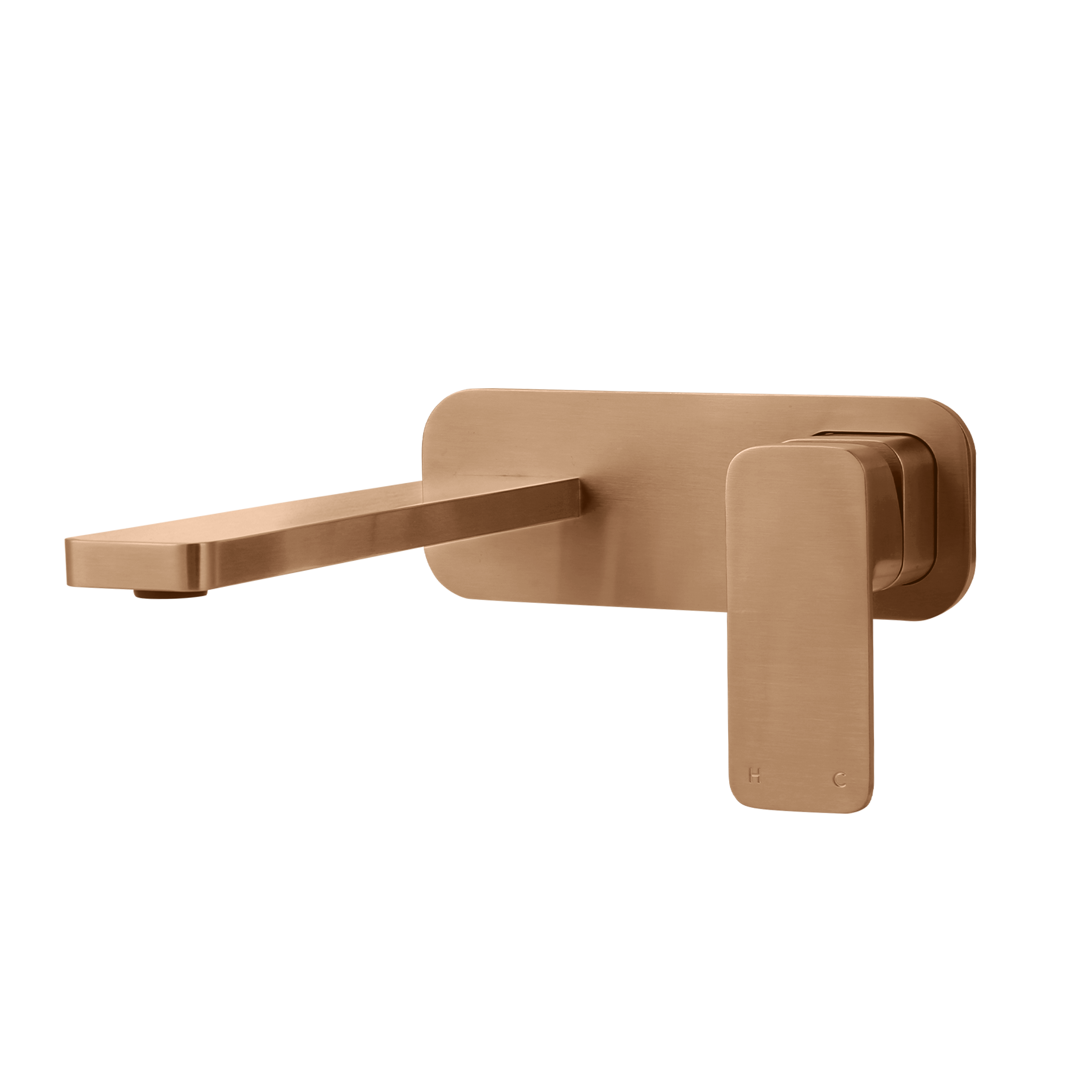 Nesso Minimal Wall-Mounted Set - Brushed Copper