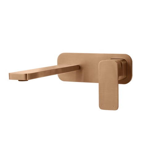 Nesso Minimal Wall-Mounted Set - Brushed Copper