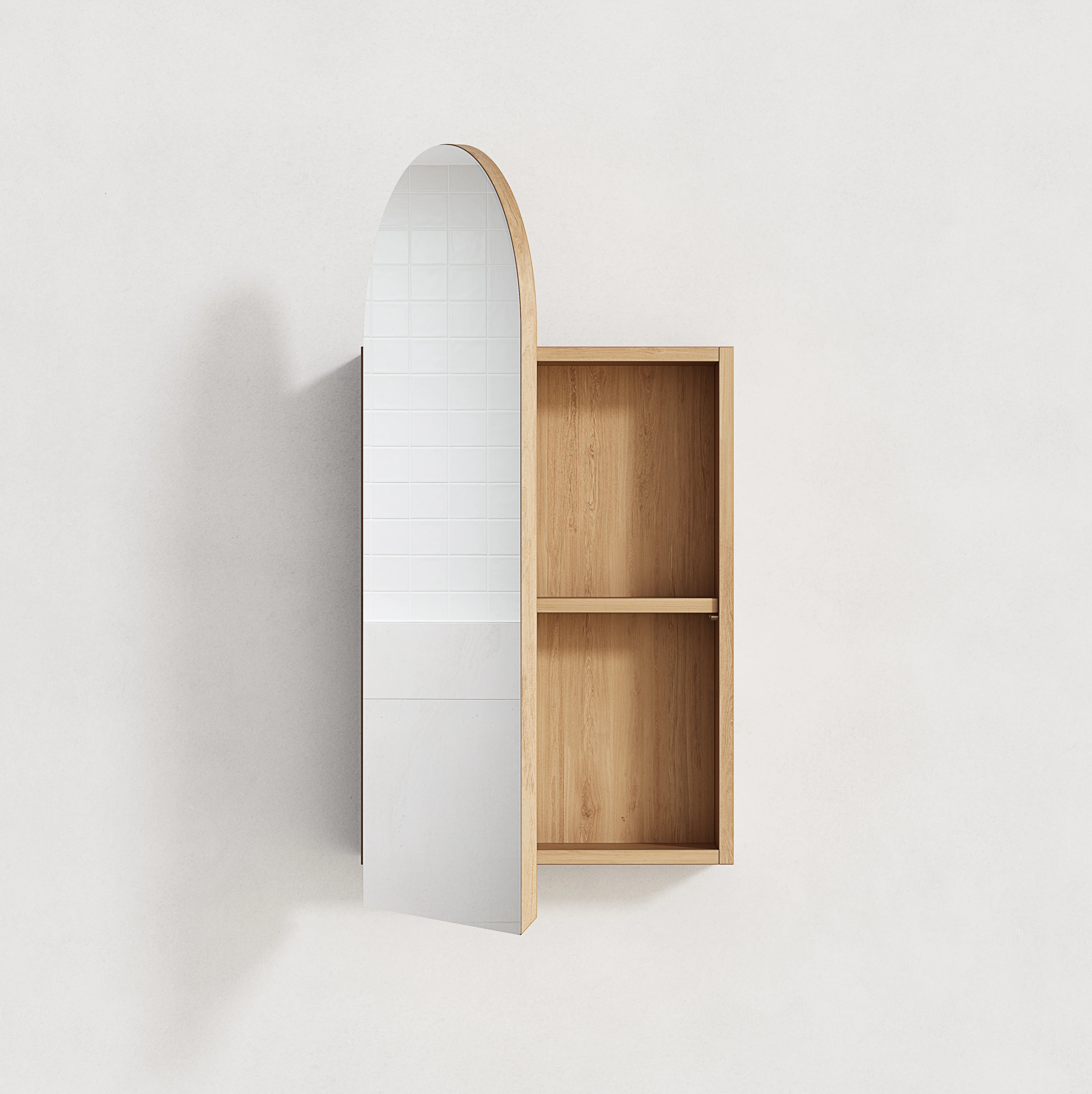 Mona Arch Mirror Cabinet 450x900 V2 4