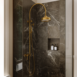 20234 Kingsley Shower Rail Set TAB Side Angle Square