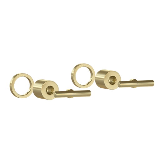 Barre Assembly Handle Kit – Brushed Brass