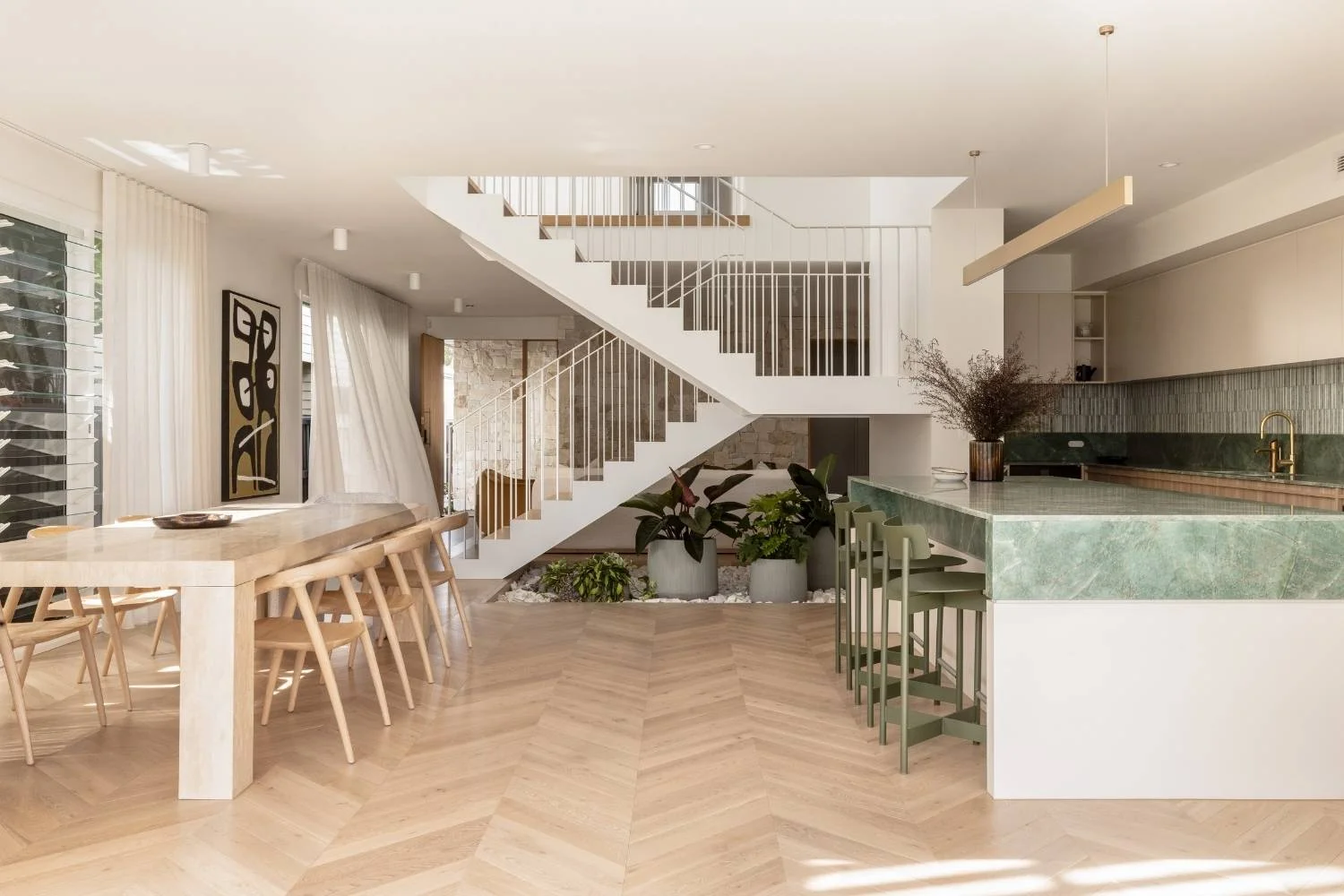 Interior Architecture Open Plan Staircase Centre