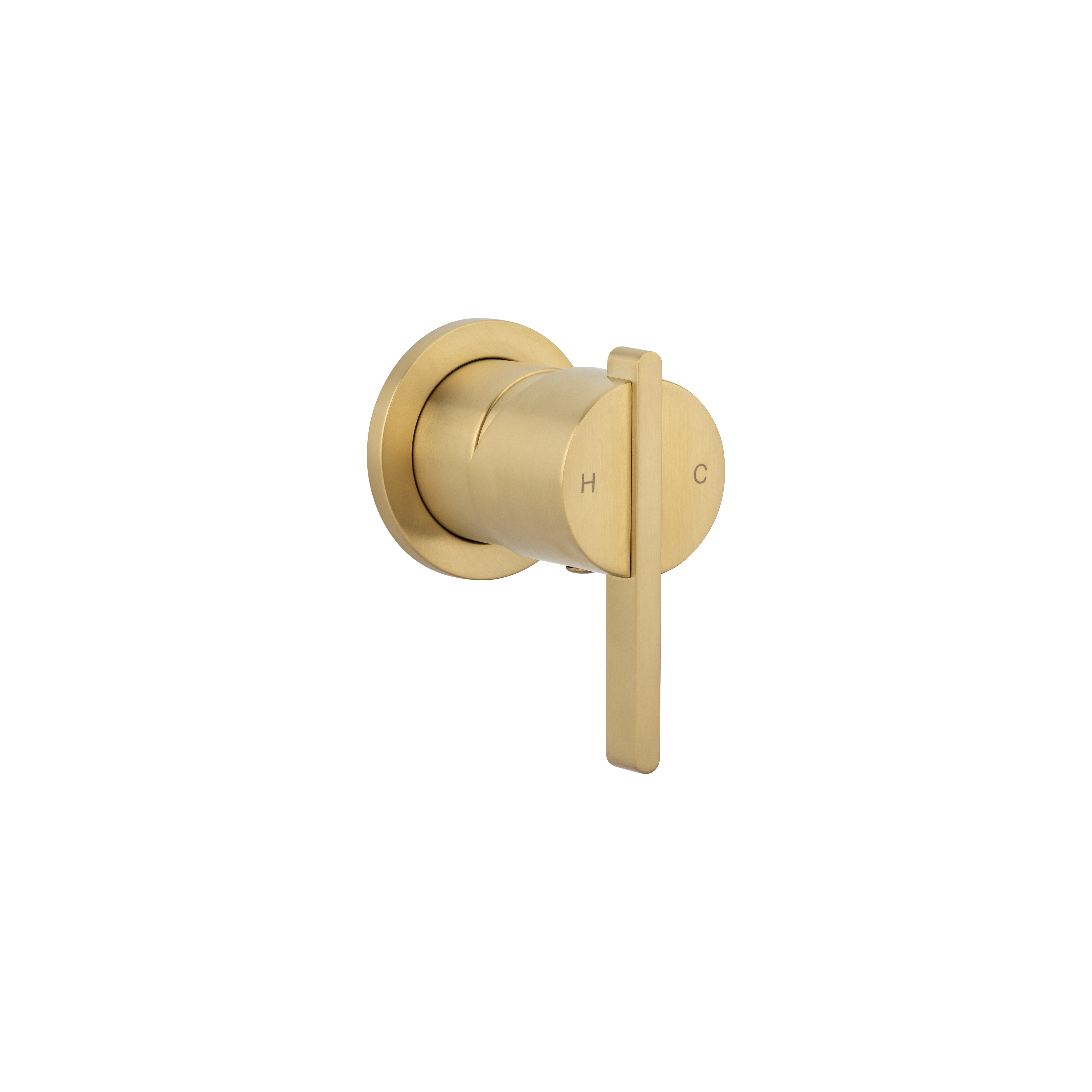 Aliro Accessible Minimal Mixer - Brushed Brass