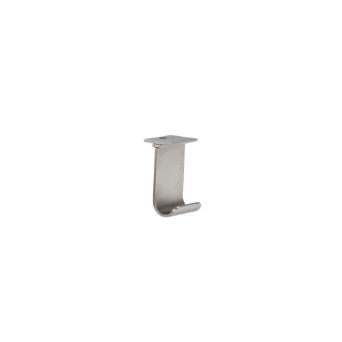 Maya Shower Hook - Brushed Stainless Steel