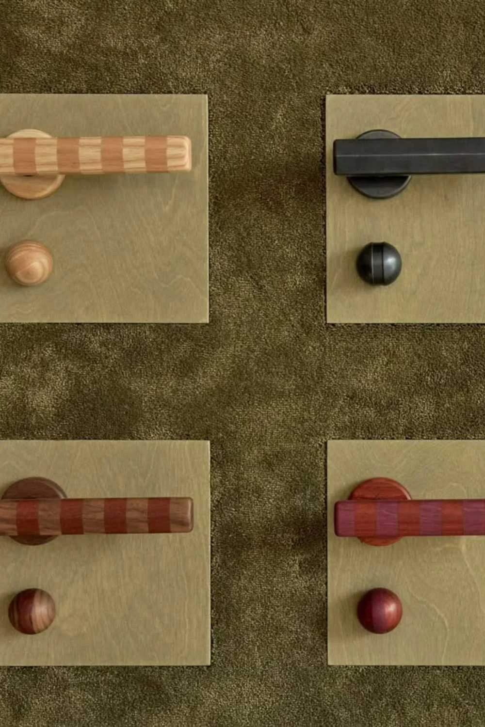 Door Handle Trends Colourful