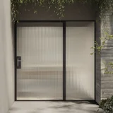 Entry Pulls Davis Entry Door Handle Full Shot Closeed Door-SS