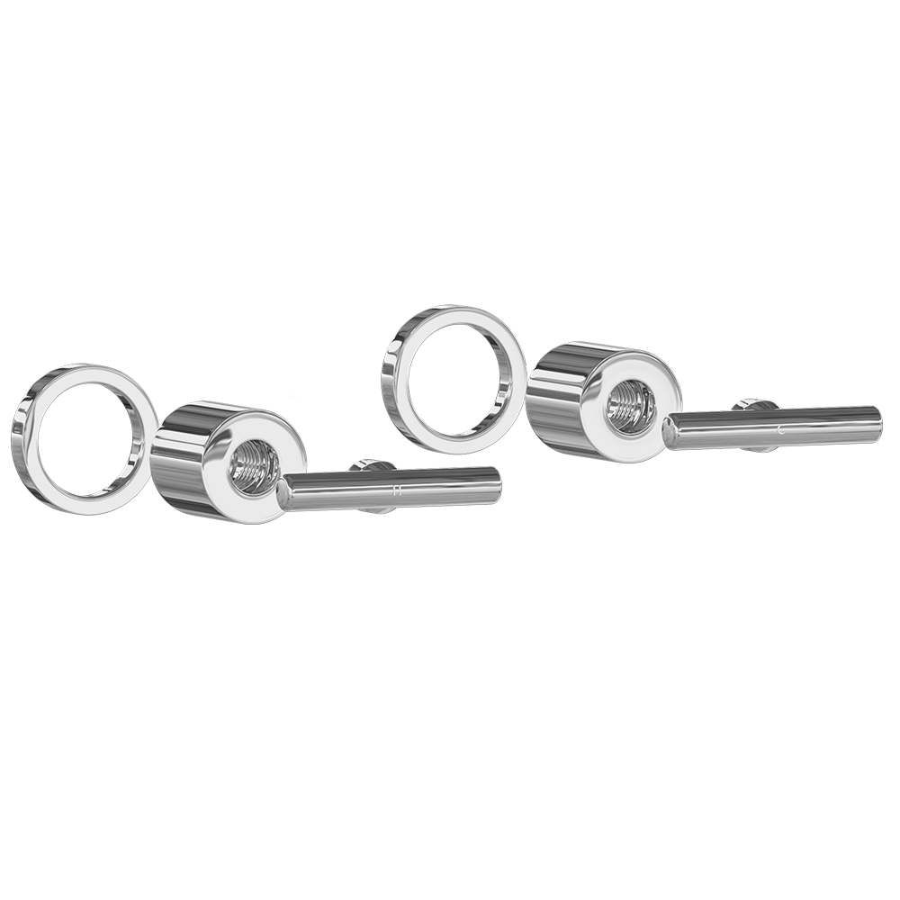 Barre Assembly Handle Kit - Chrome