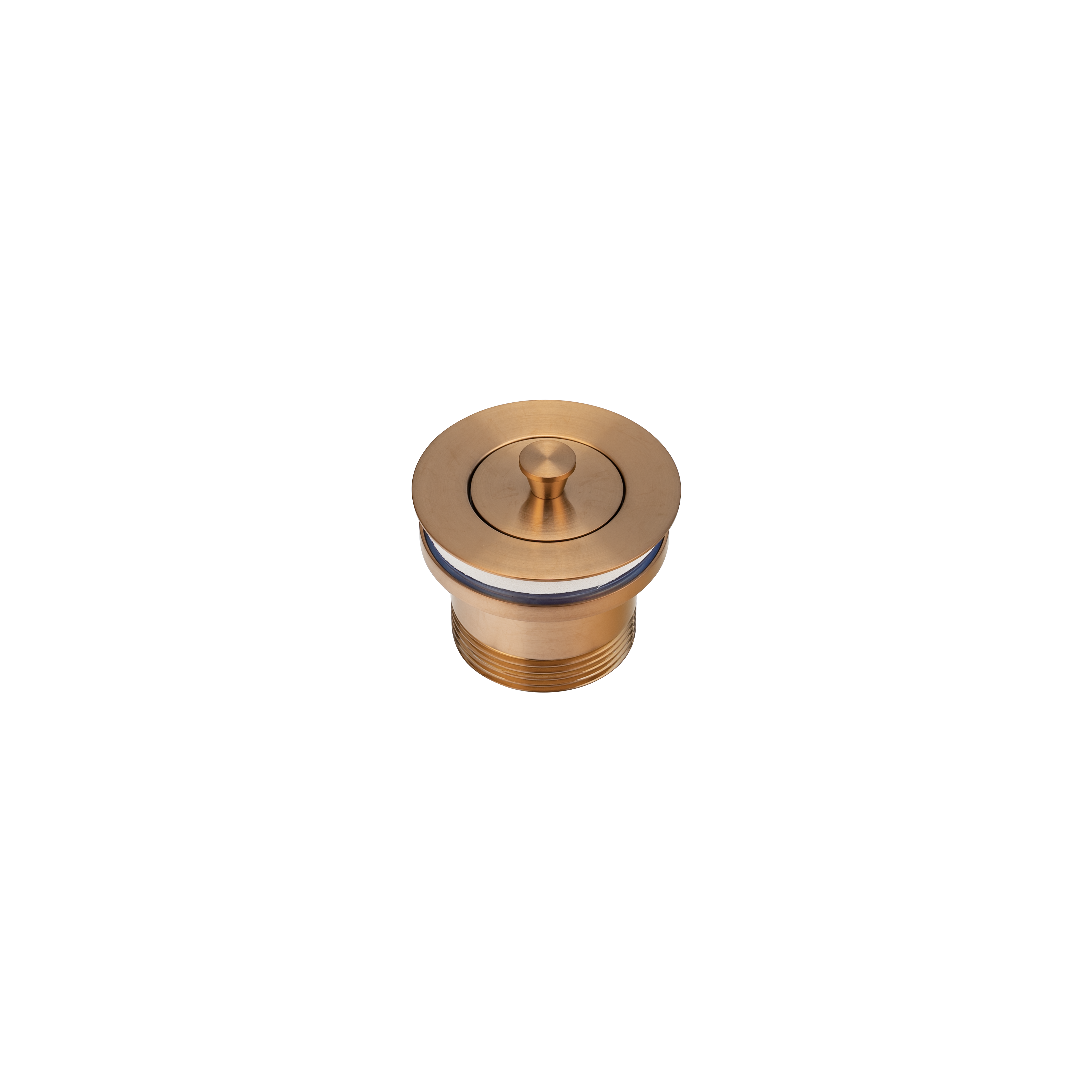 Pull-Out Bath Plug - Brushed Copper