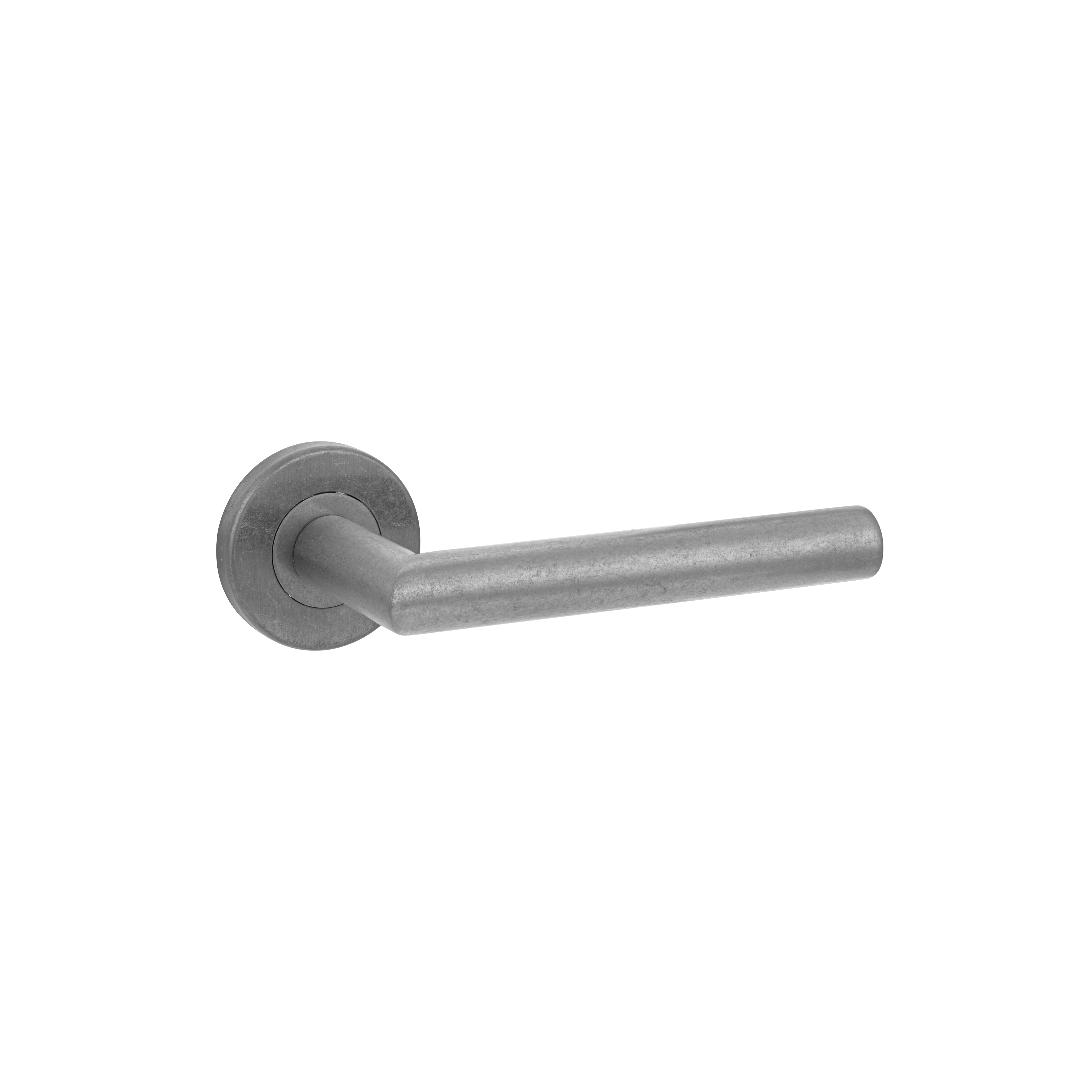 Davis Door Handle - Antique Steel