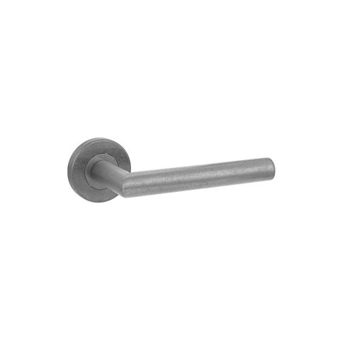 Davis Door Handle - Antique Steel