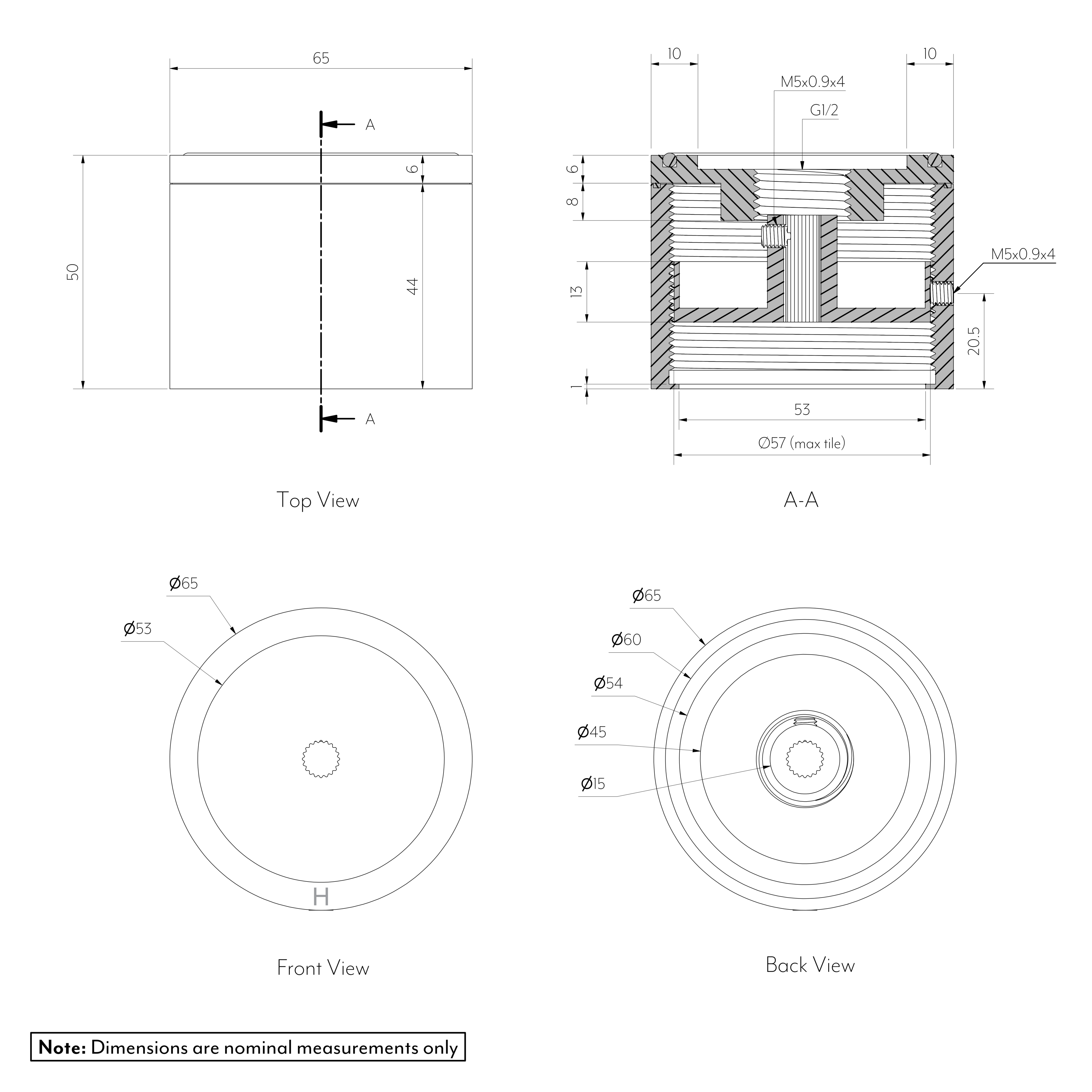 Pixie Tile Insert Spec-01