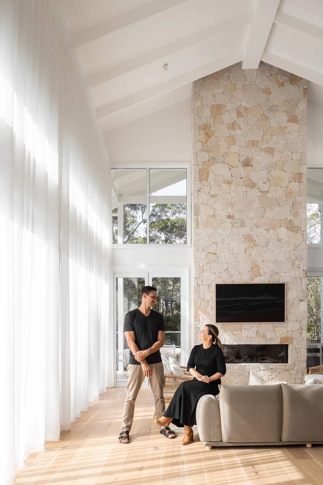 The Block S Deb And Andy Unearth Modern Coastal Interior Photo Inspiration