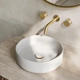 Melia Concrete Basin WHITE