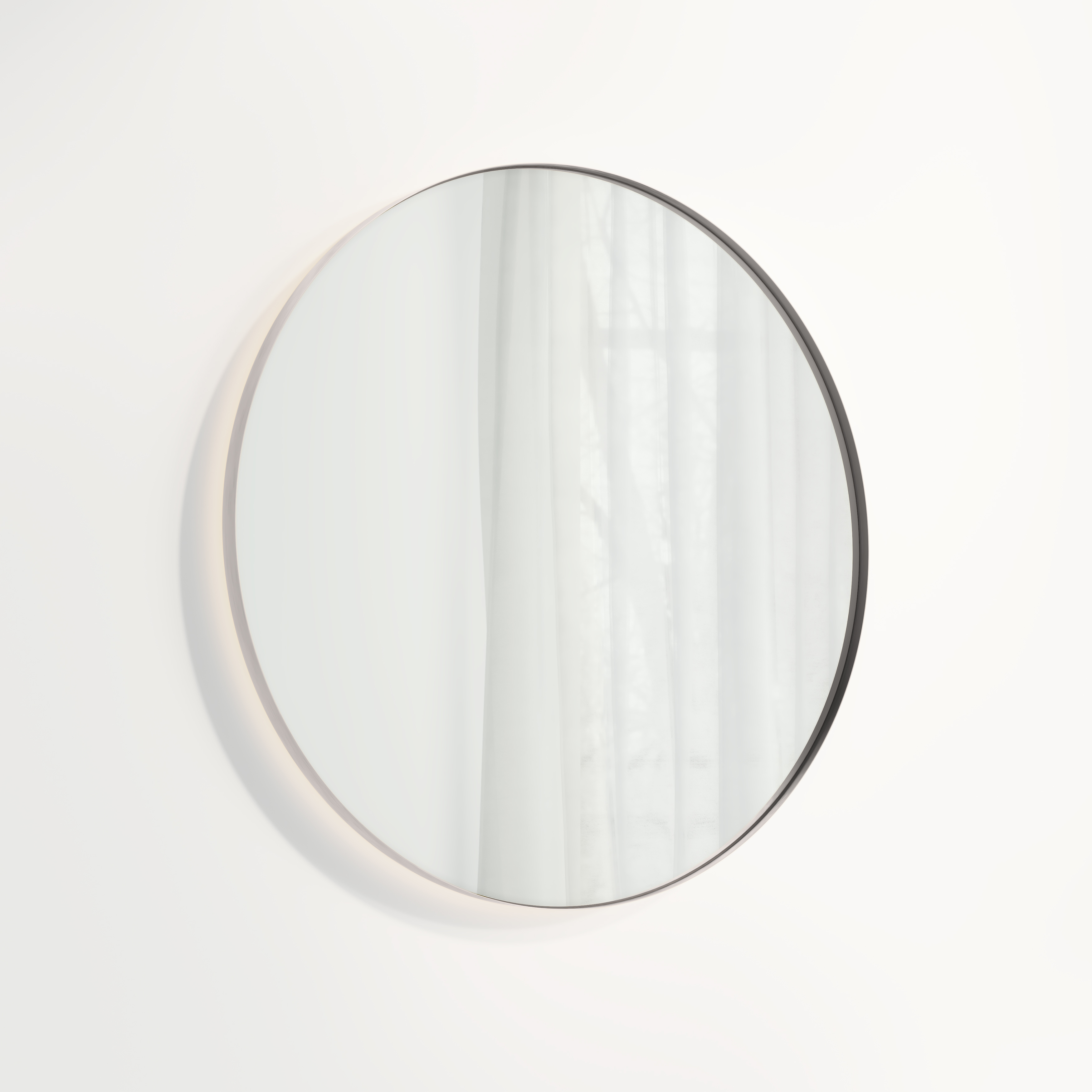 Round Mirror LED 800mm - Stainless Steel