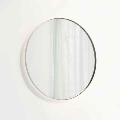 Round LED Mirror 800mm - Stainless Steel