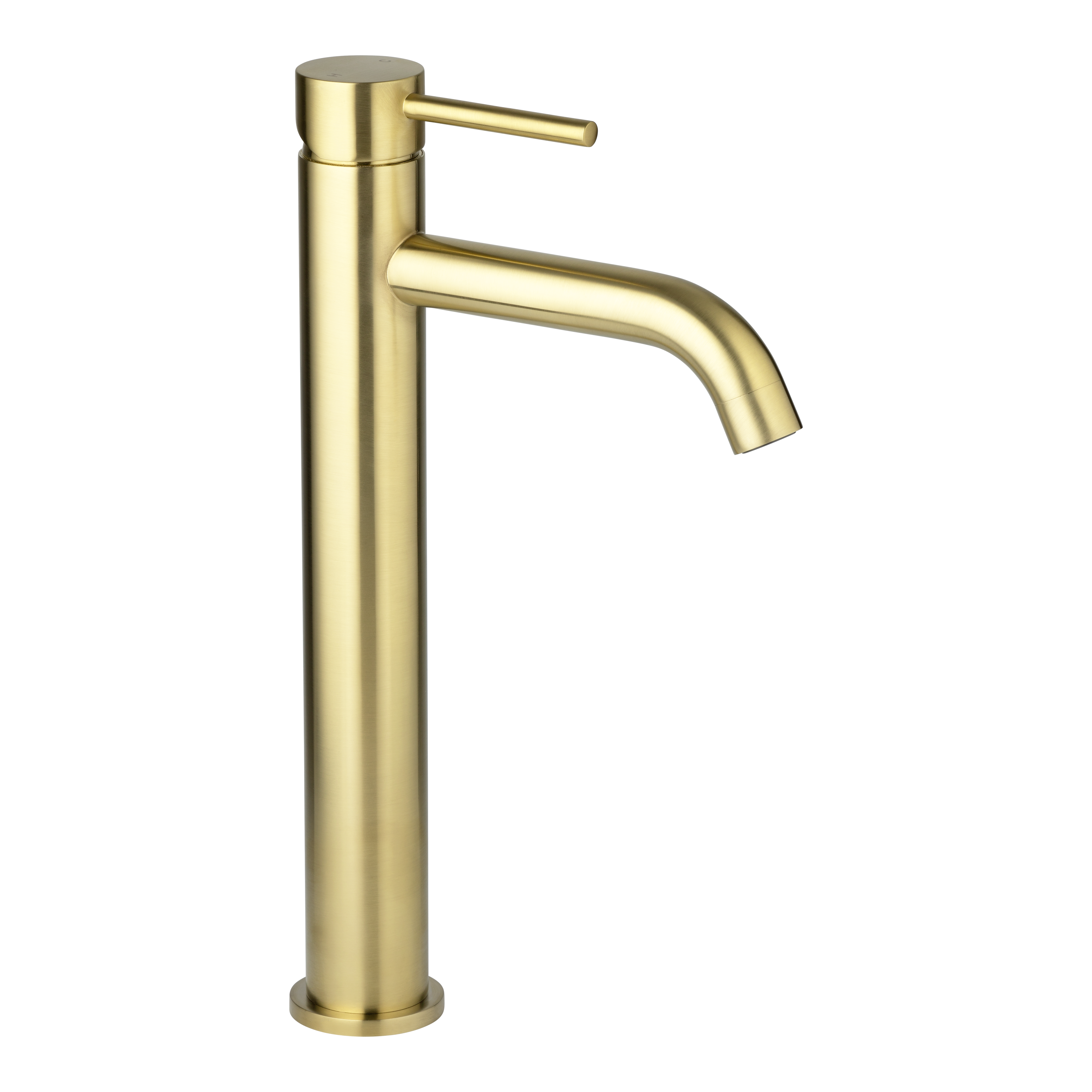 Elysian Extended Basin Mixer - Brushed Brass