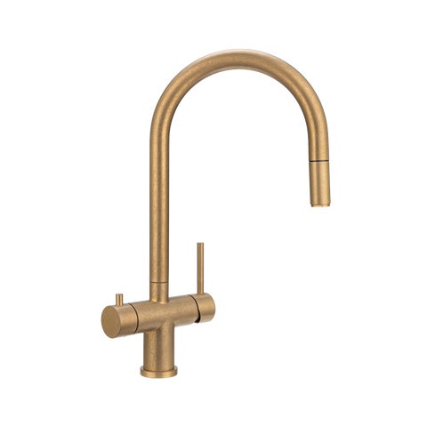 Elysian Commercial 3-Way Pull-Out Filter Tap- Antique AurumÂ