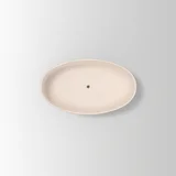 Melia Concrete Bath 1500mm - Almond 2