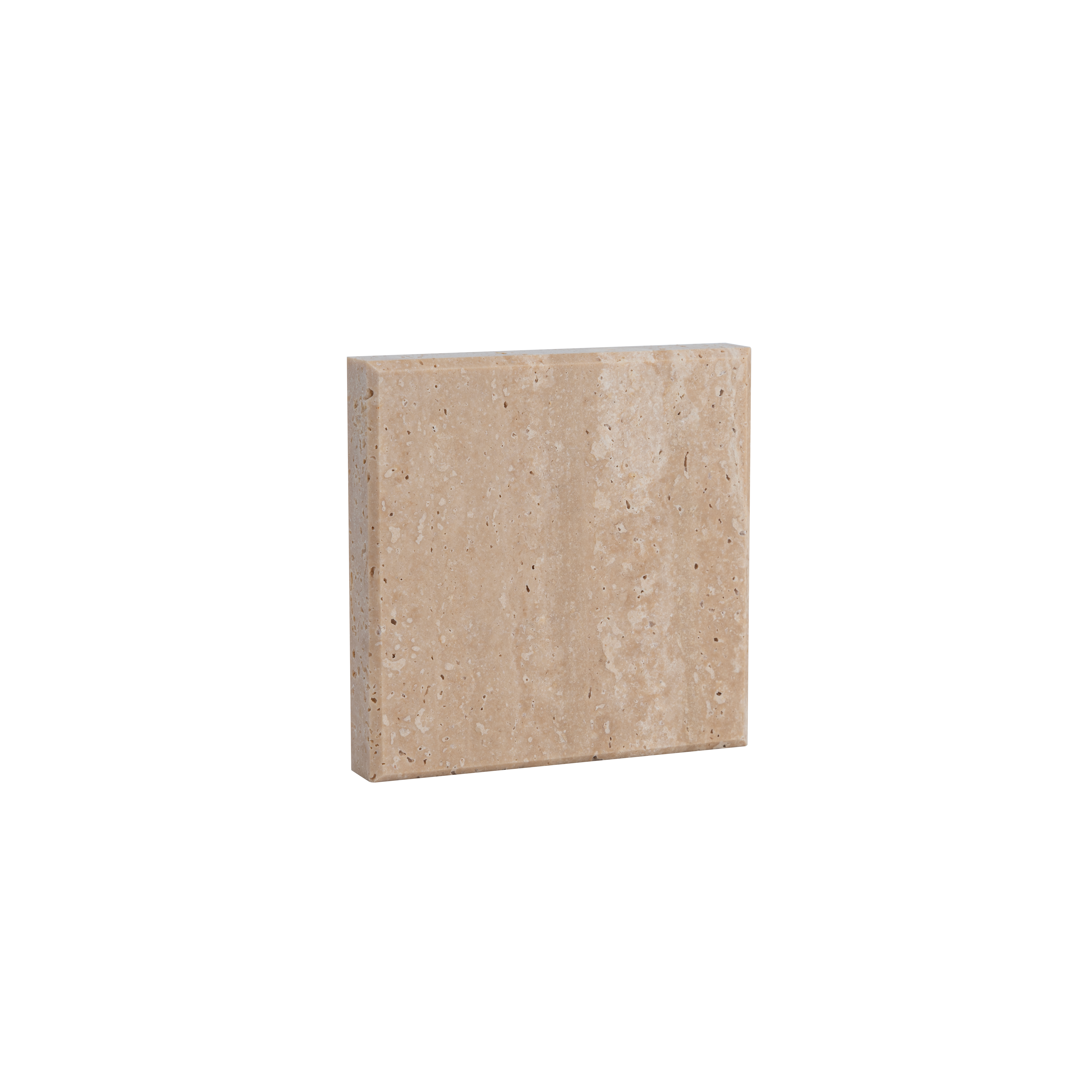 18144---Stone-Top-Sample---100x100x18mm Side Travertine