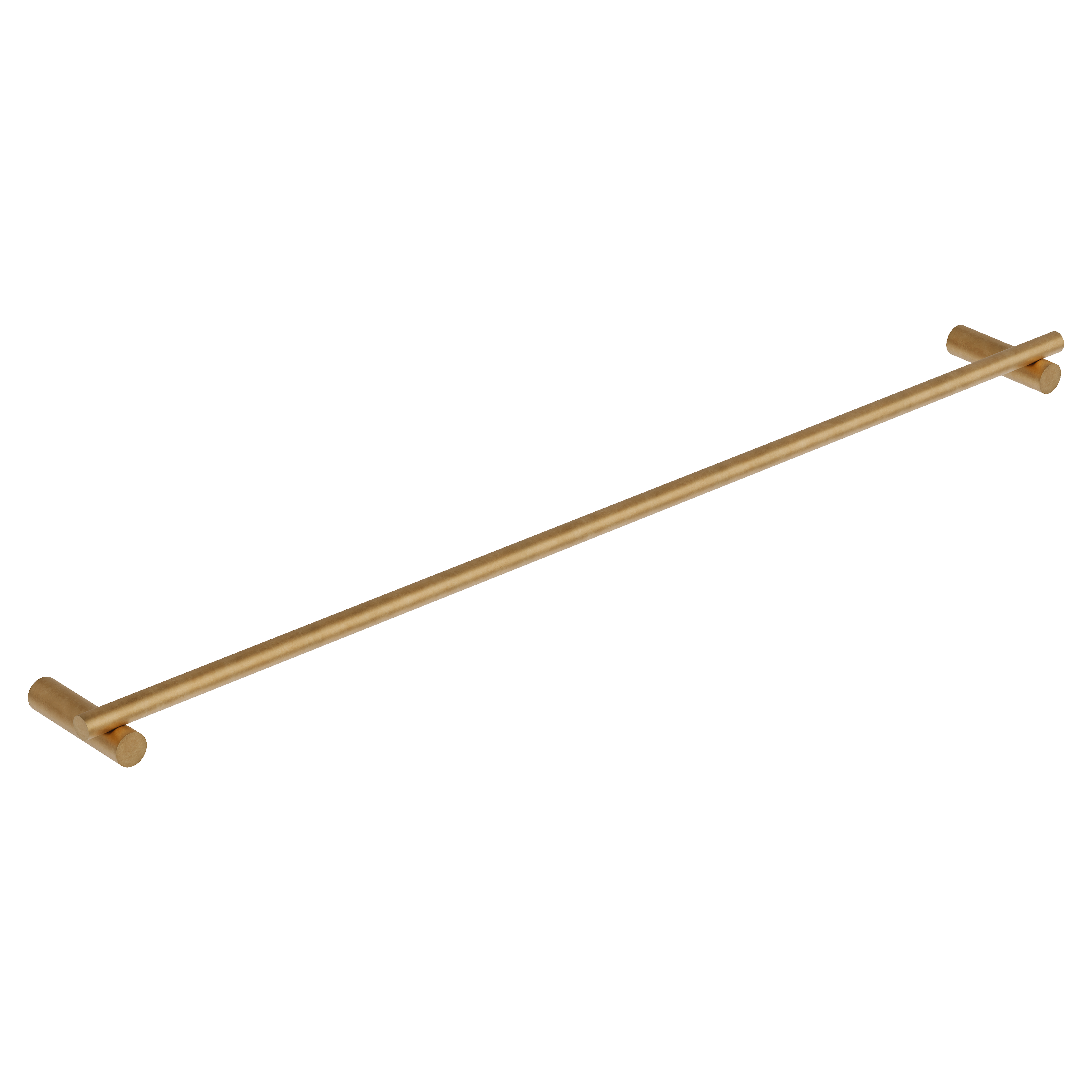 Sola Single Towel Rail - Antique Aurum 