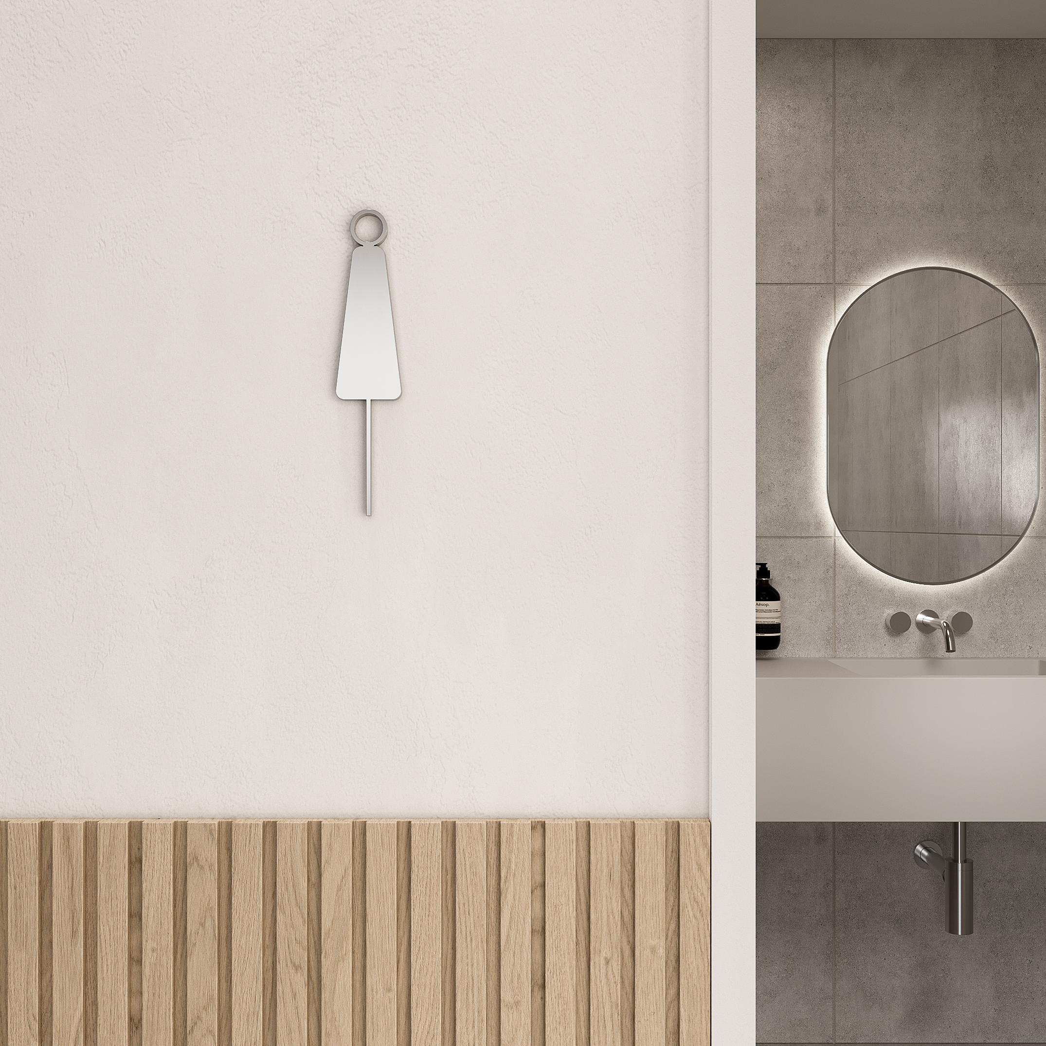 Signage Restroom Female SS