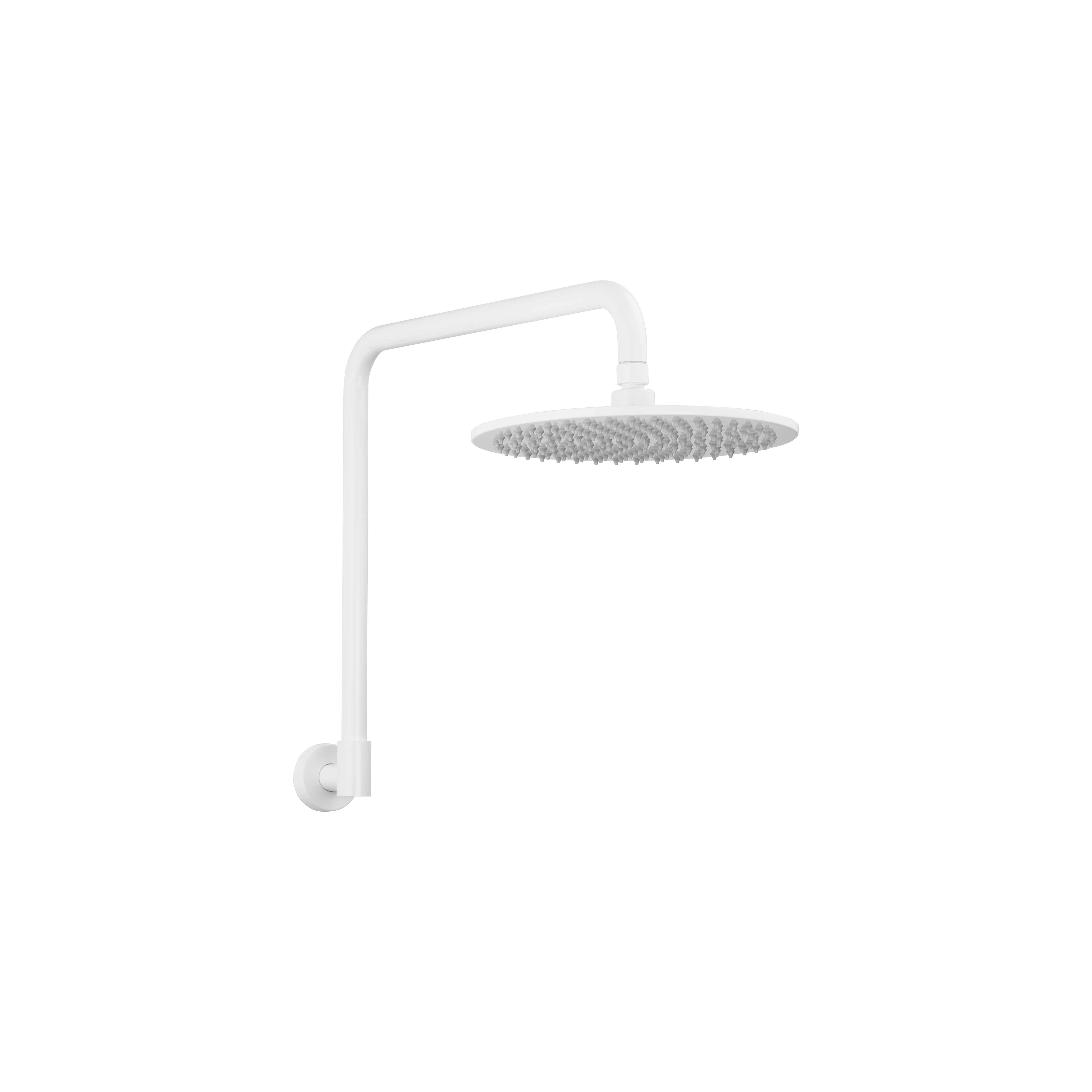 Eden Shower Arm & Head Set - White