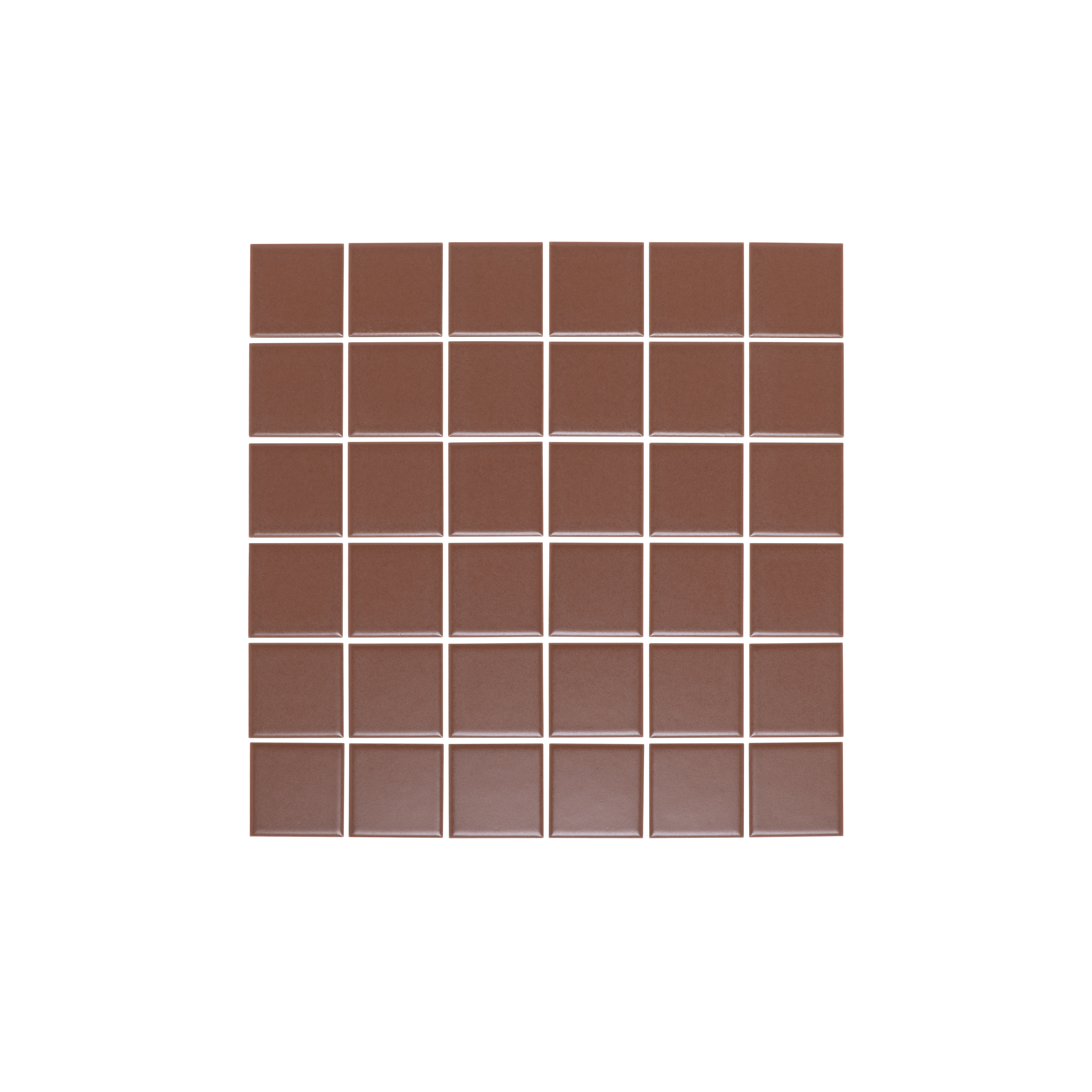 Atami Small Square Mosaic Tile 306x306 Chocolatepsd