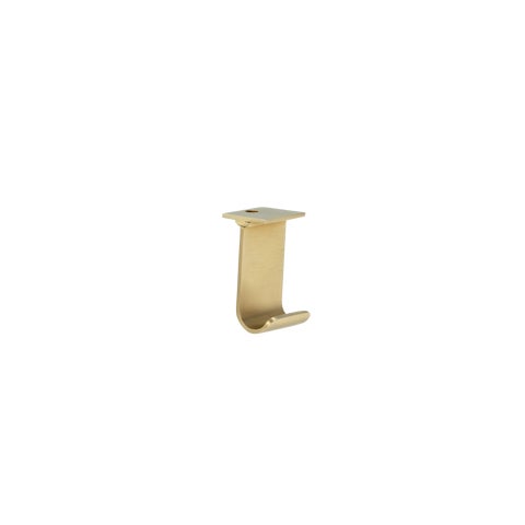 Maya Shower Hook - Brushed Brass