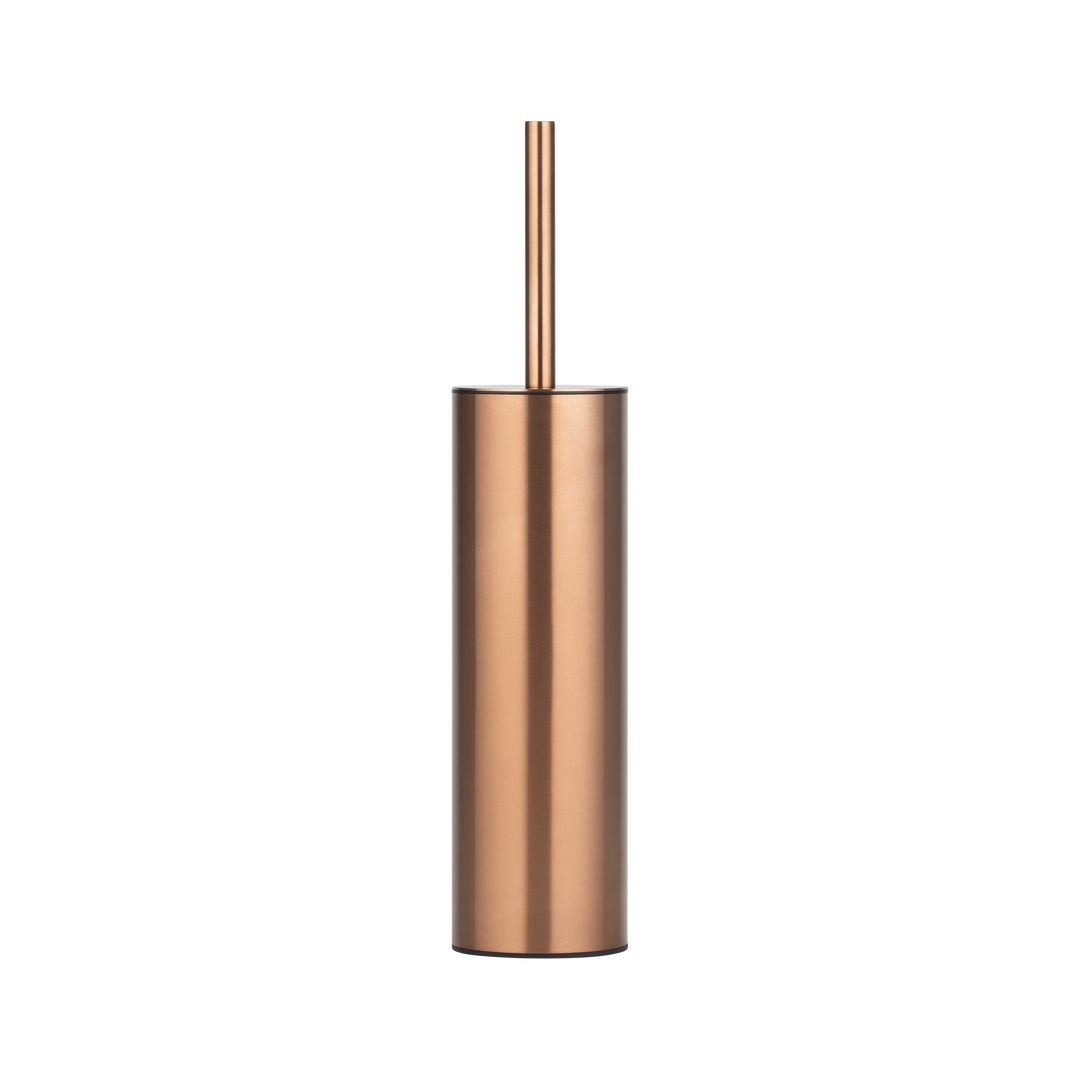 Toilet Brush Holder - Brushed Copper