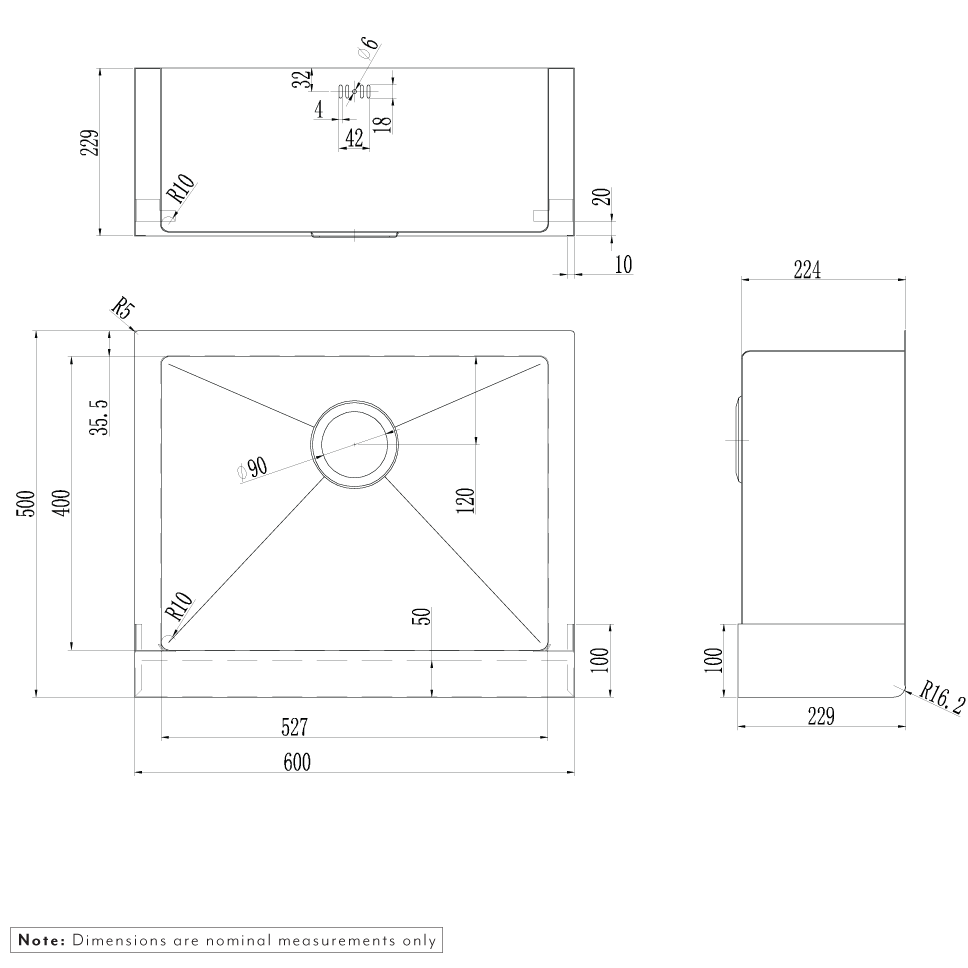 Belfast Kitchen Sink GALLERY-SPEC