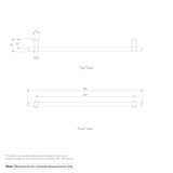 350 Kinglsey Adjustable Cabinetry Pull GALLERY SPEC-01