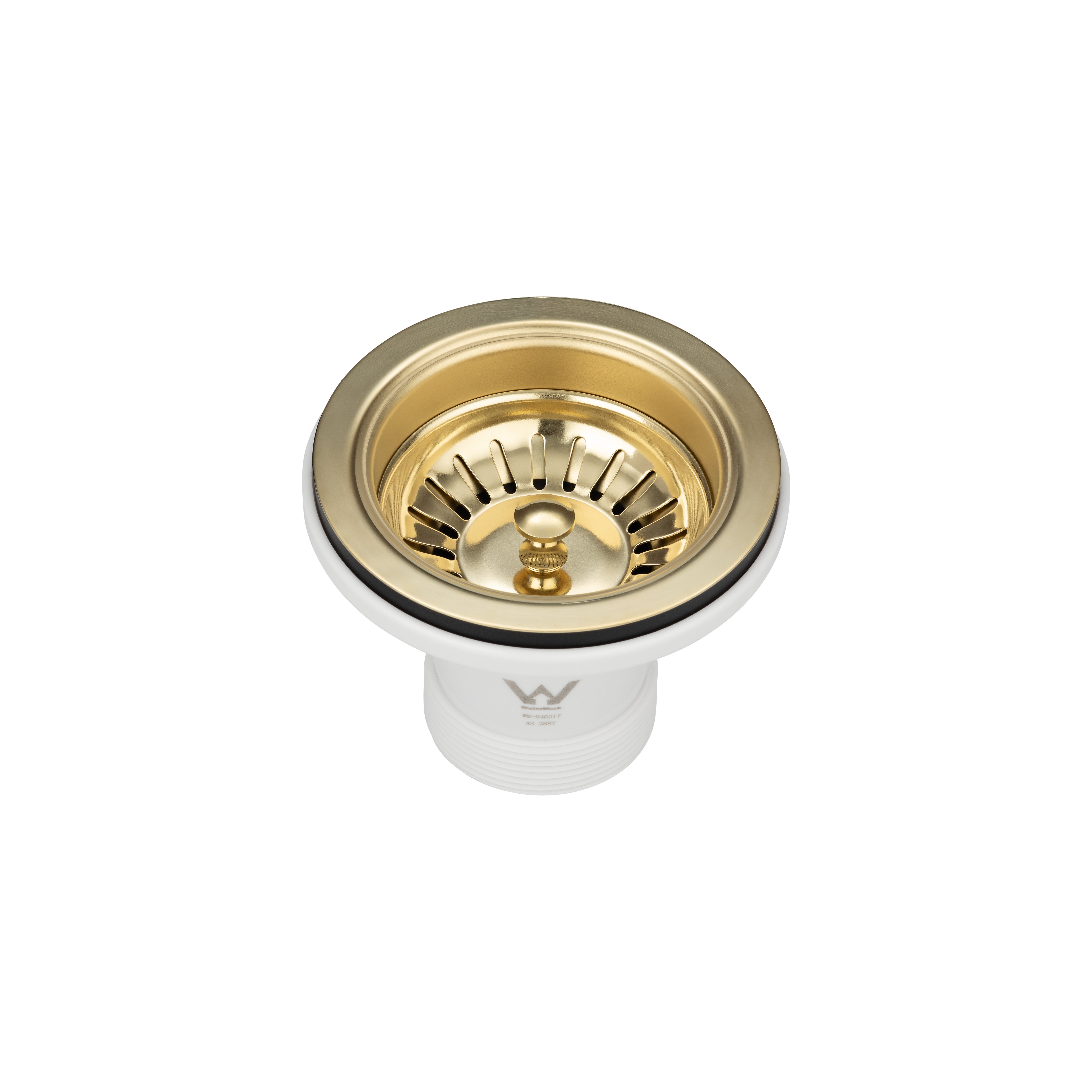 Sink Basket Waste 50mm - Brushed Brass