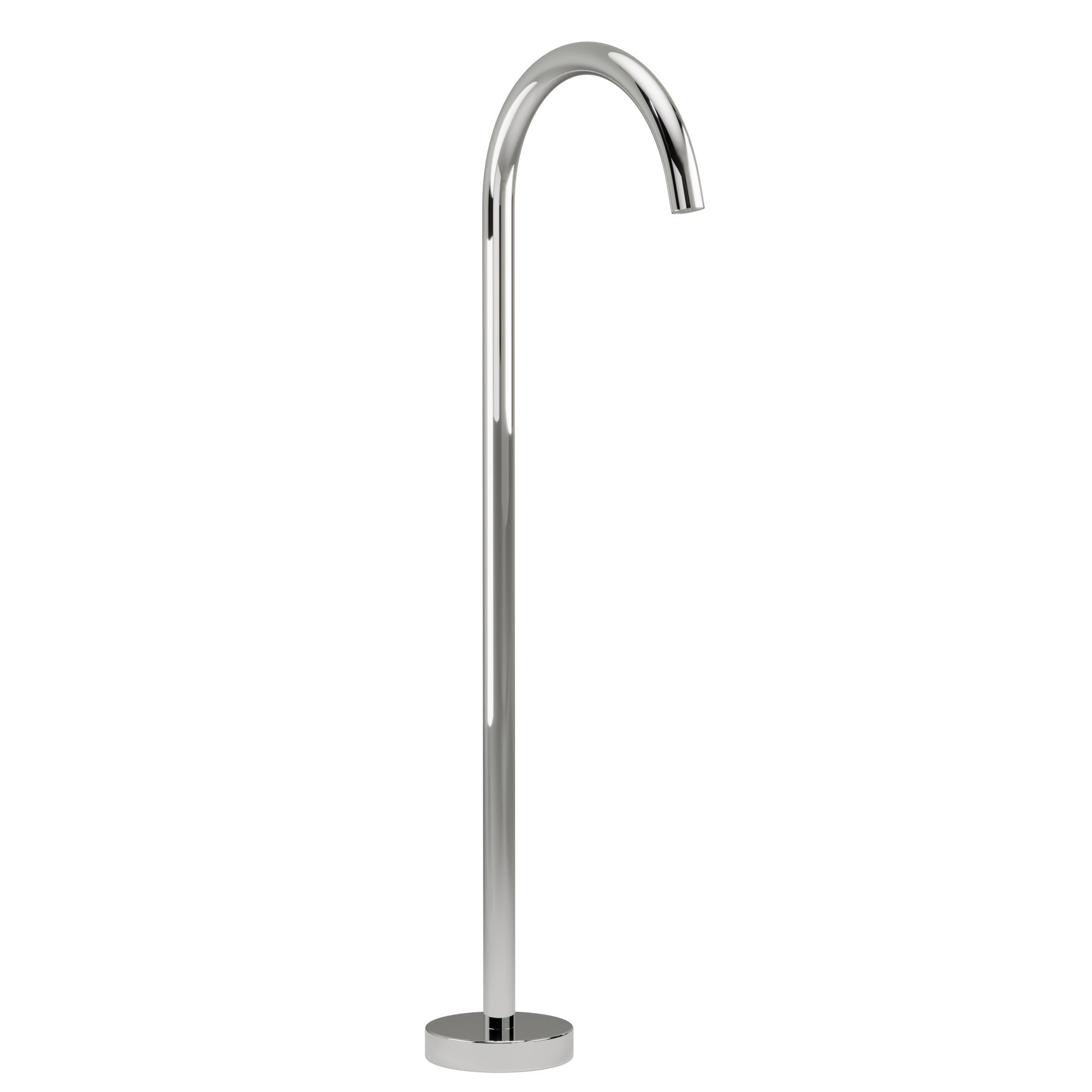 FloorMountedSpout Chrome