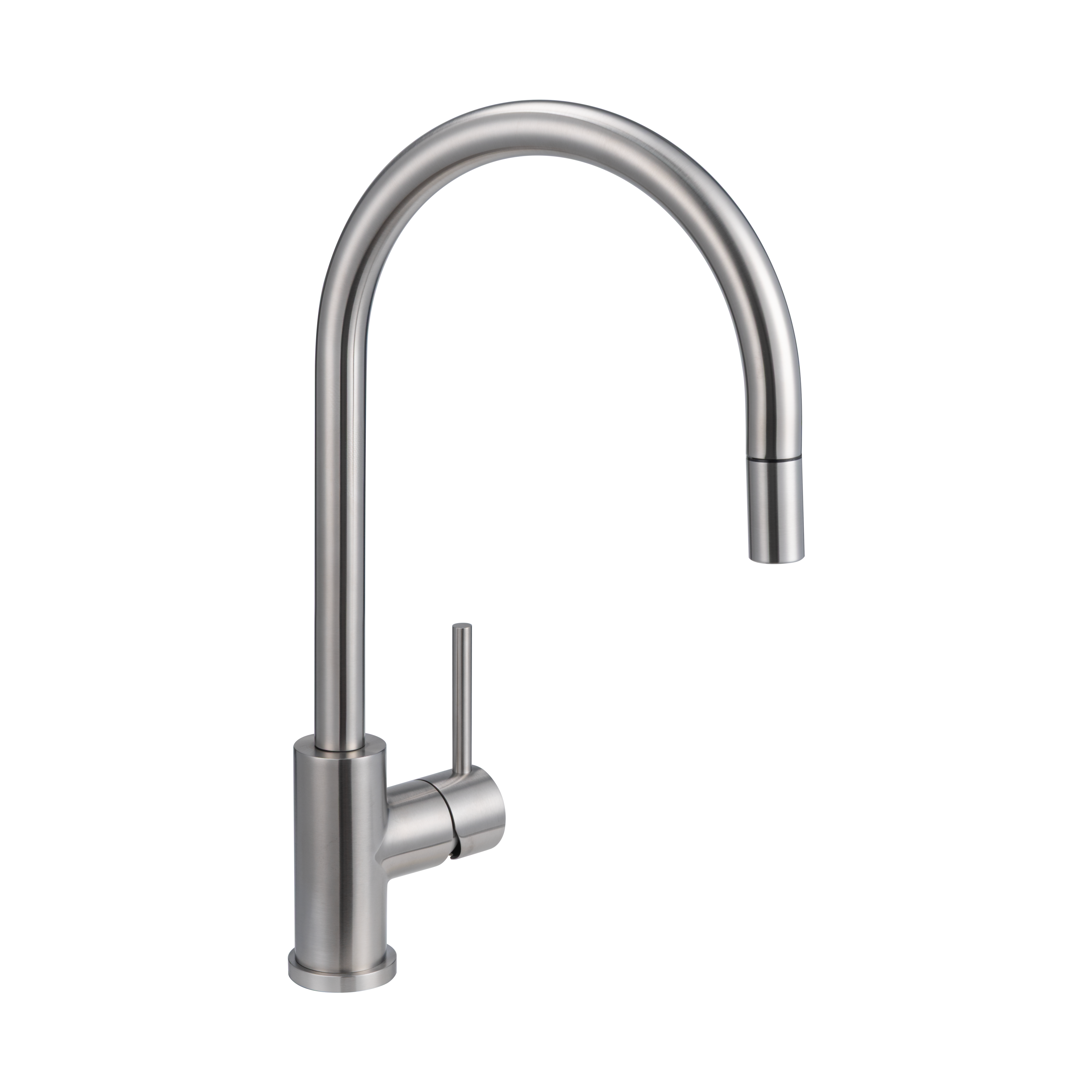Elysian Commercial Pull-Out Kitchen Mixer - Stainless Steel
