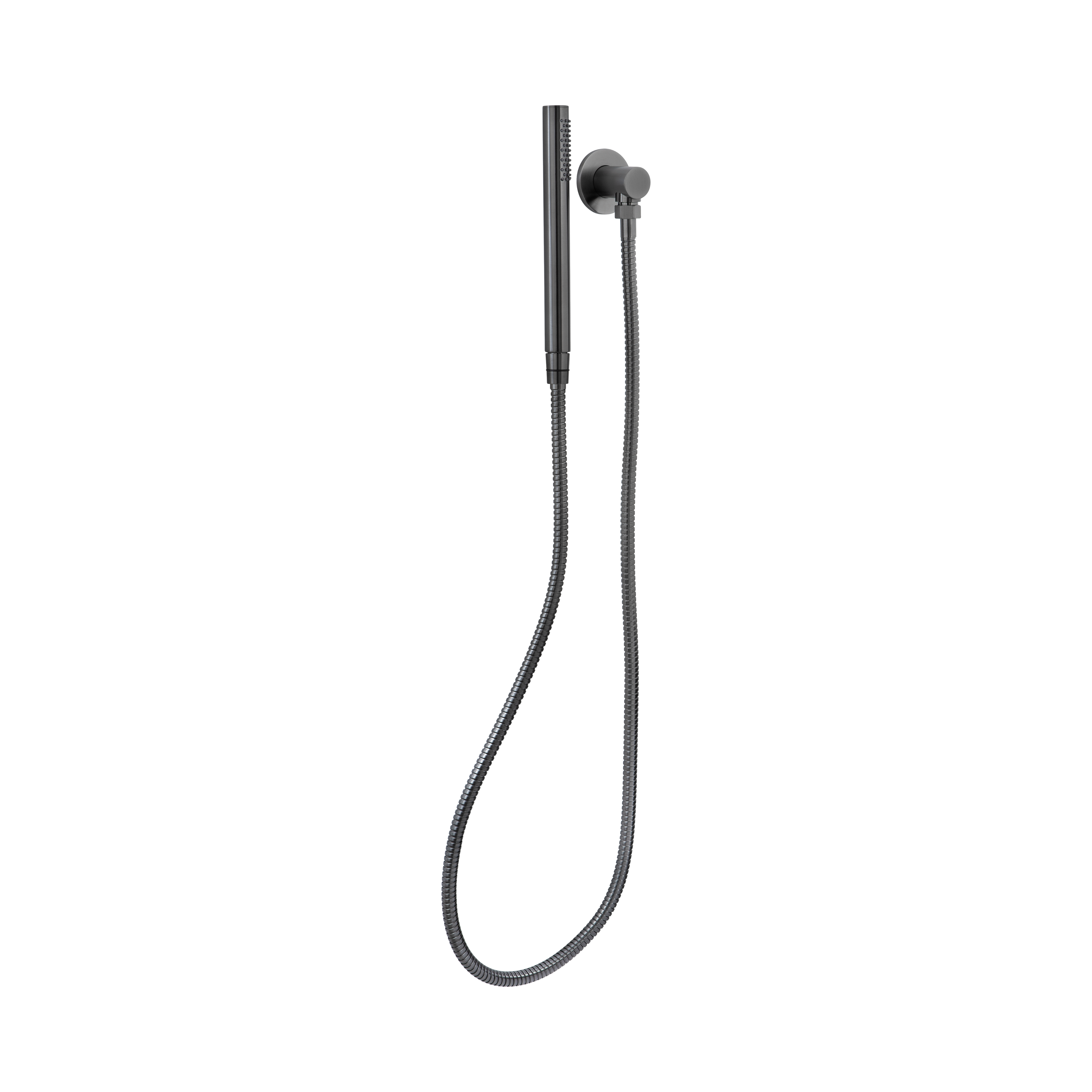 Aliro Round Hand Shower Set - Brushed Gunmetal
