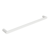 Single Towel Rail 600mm Matte White