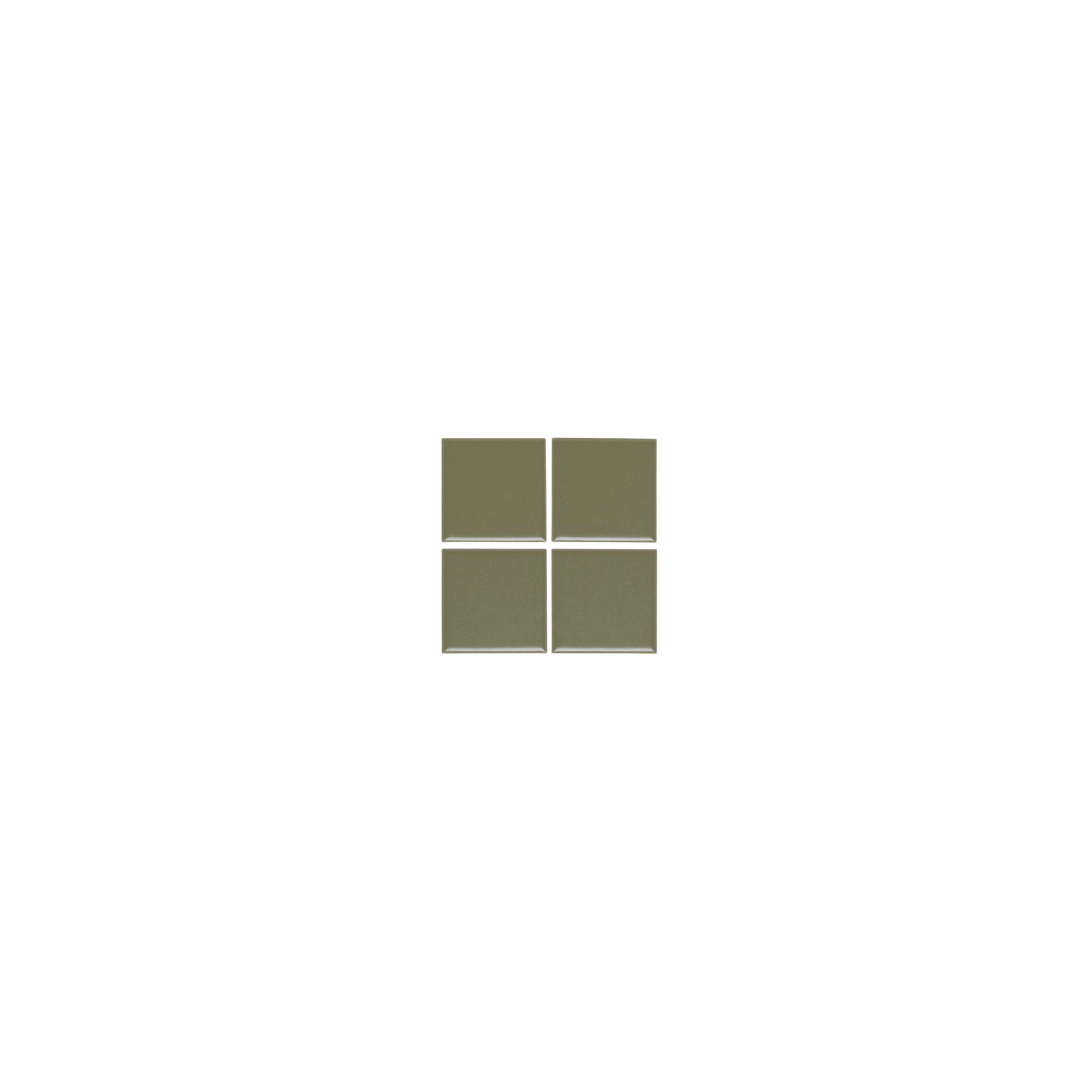 Atami Small Mosaic Tile - Olive Green - (Sample)