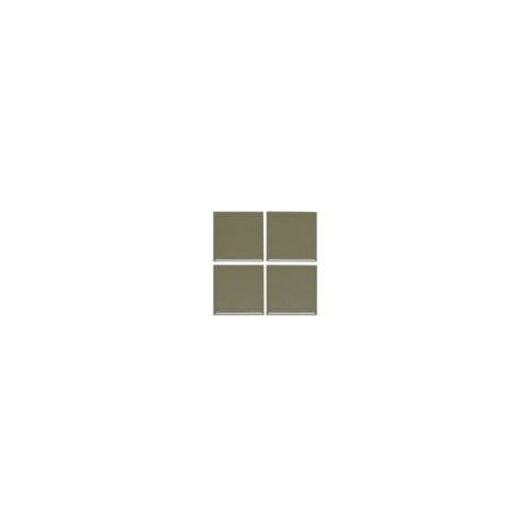Atami Small Mosaic Tile - Olive Green - (Sample)