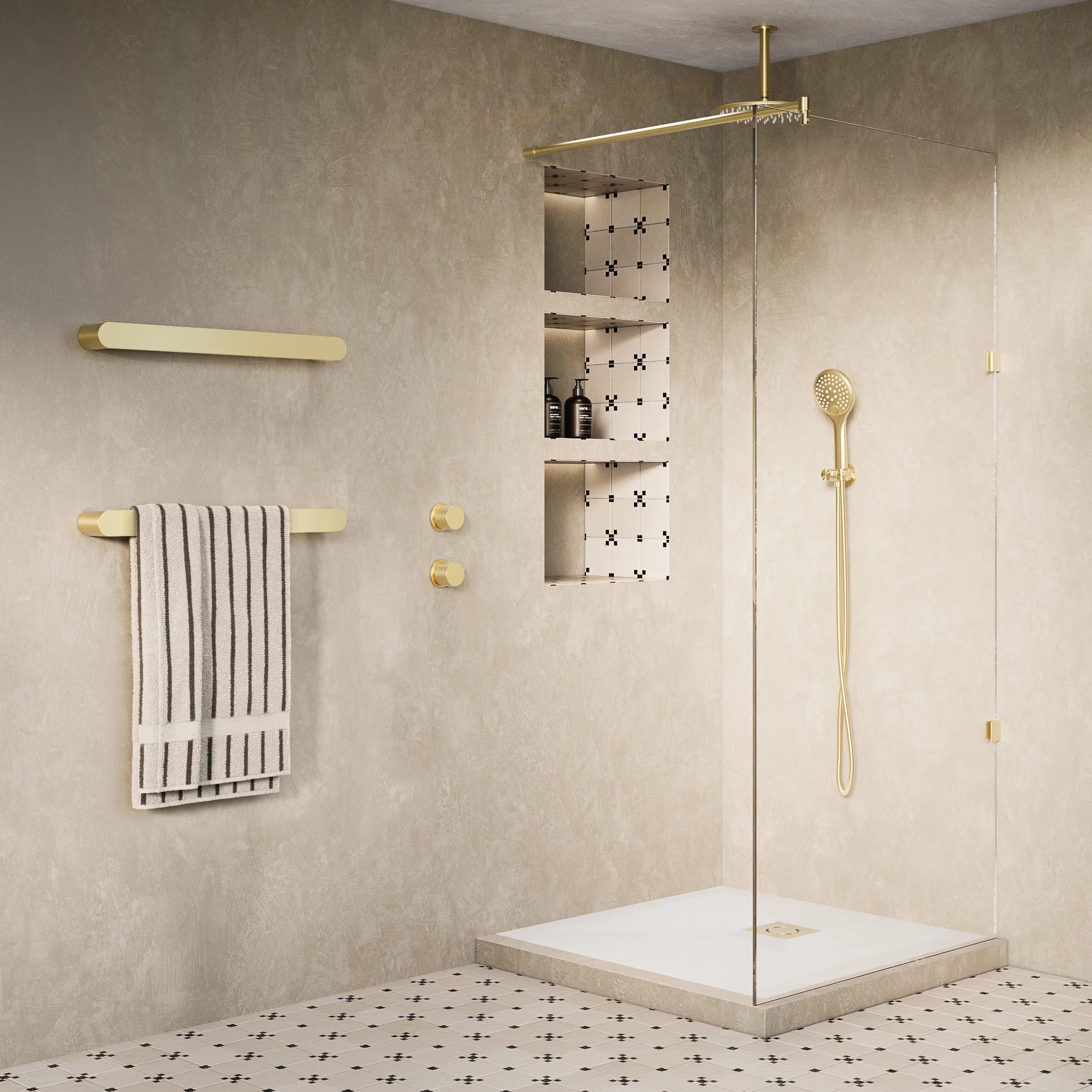 UKShowerTray White BB 800mm 01