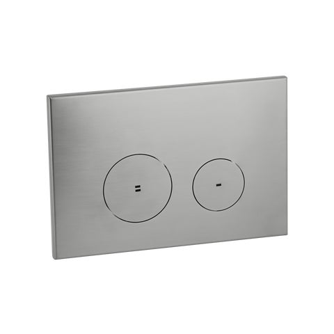 Zaaha Toilet Button & In-Wall Cistern - Stainless Steel